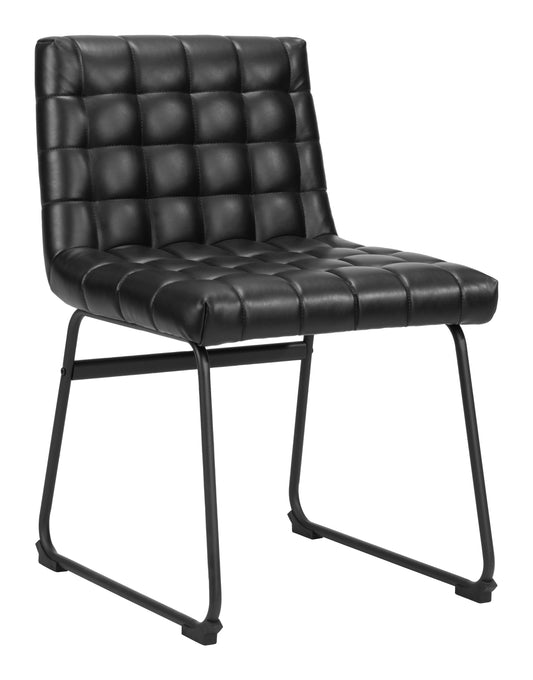 Pago Dining Chair (Set of 2) Black - Disselt Designs