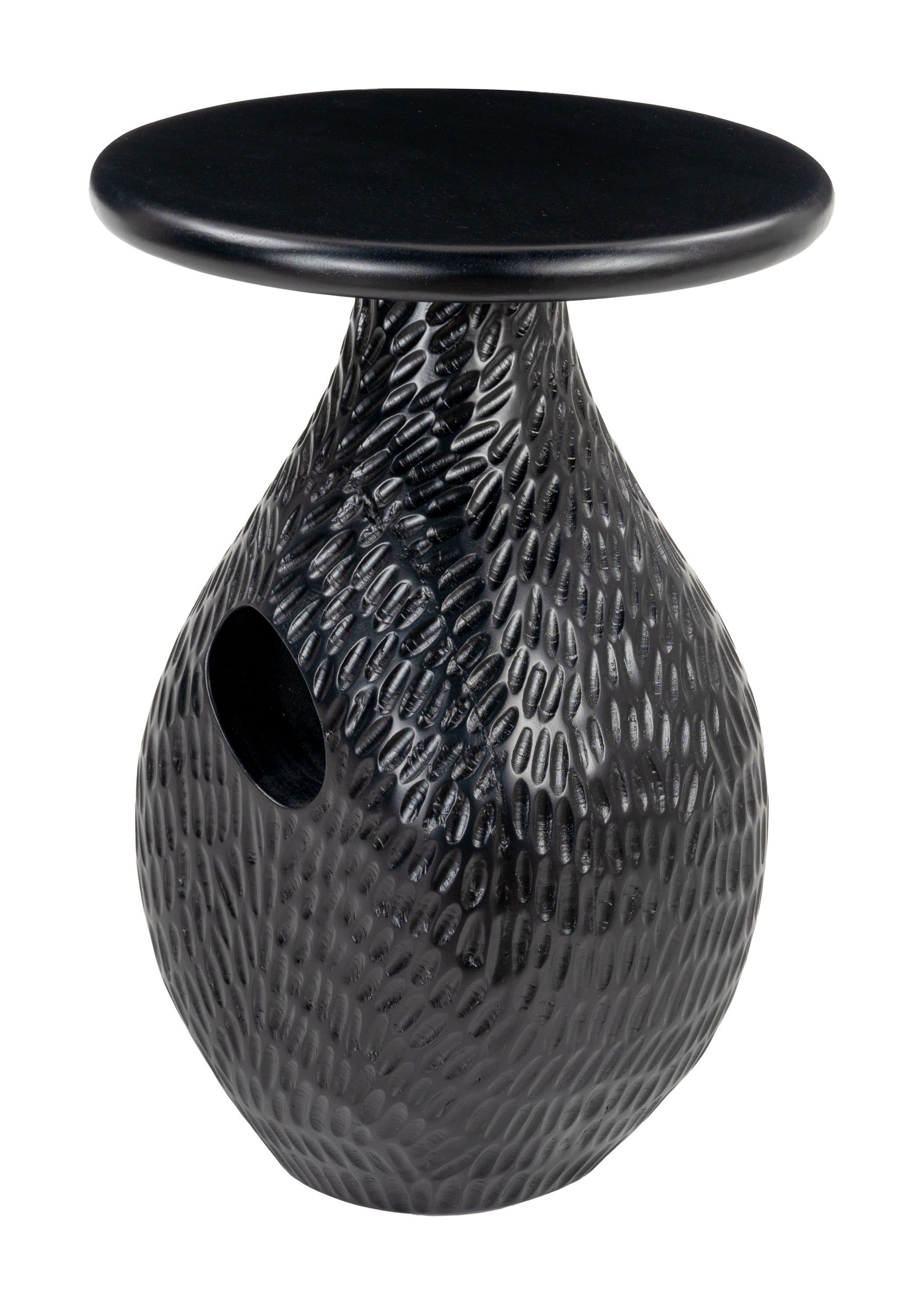 Piho Side Table Black - Disselt Designs