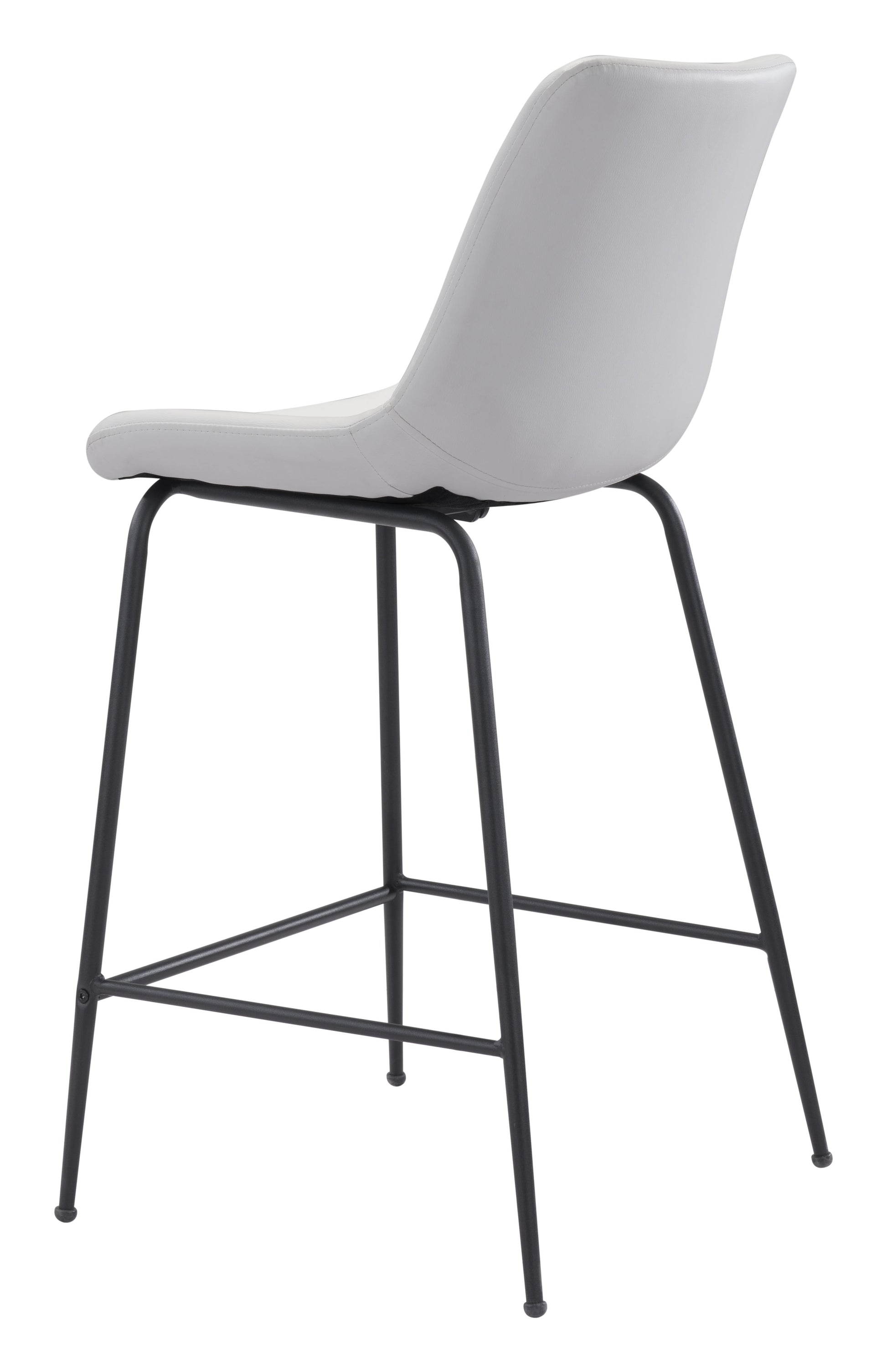 Byron Counter Stool White - Disselt Designs