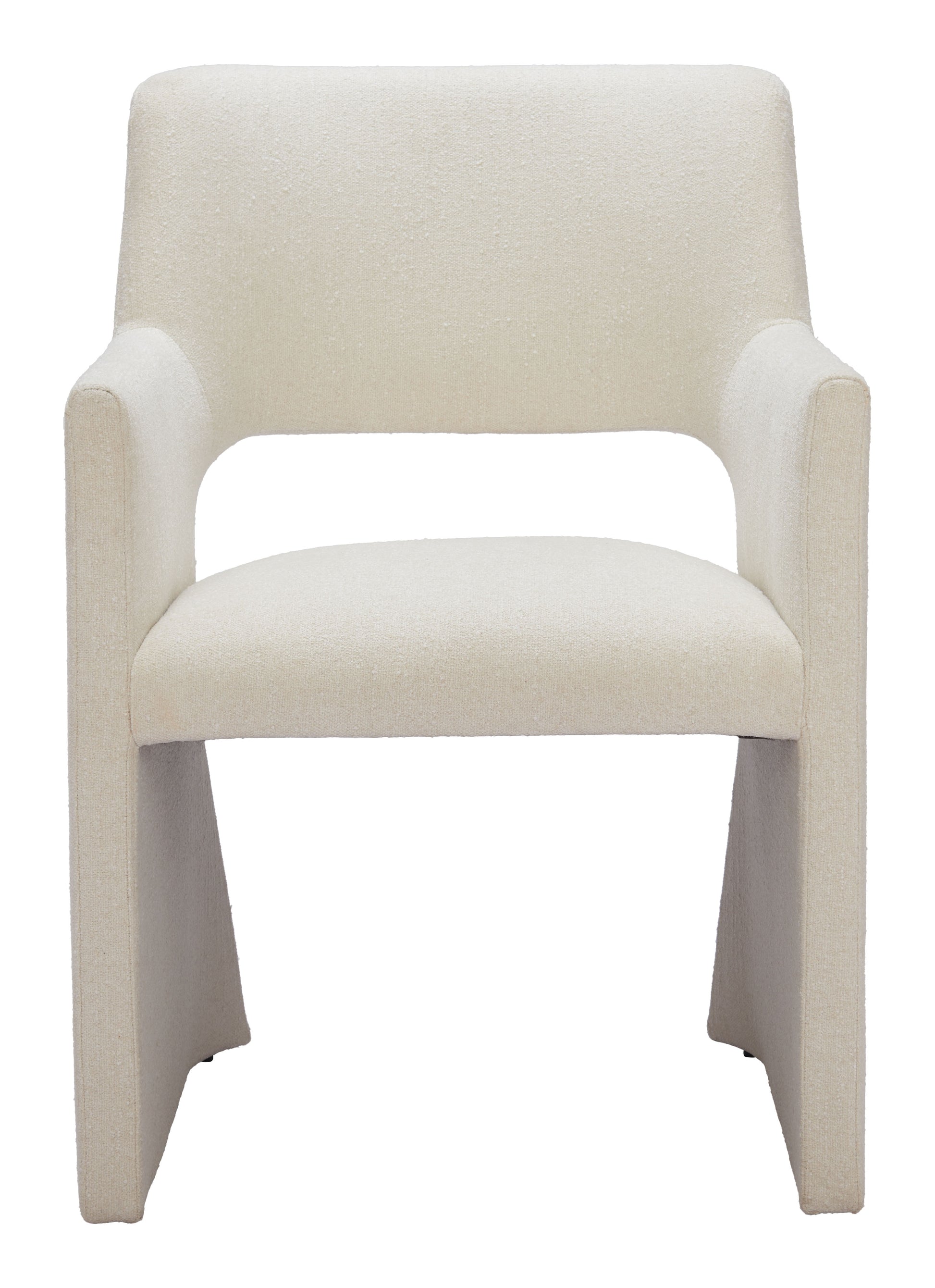 Minet Dining Chair Linen White - Disselt Designs