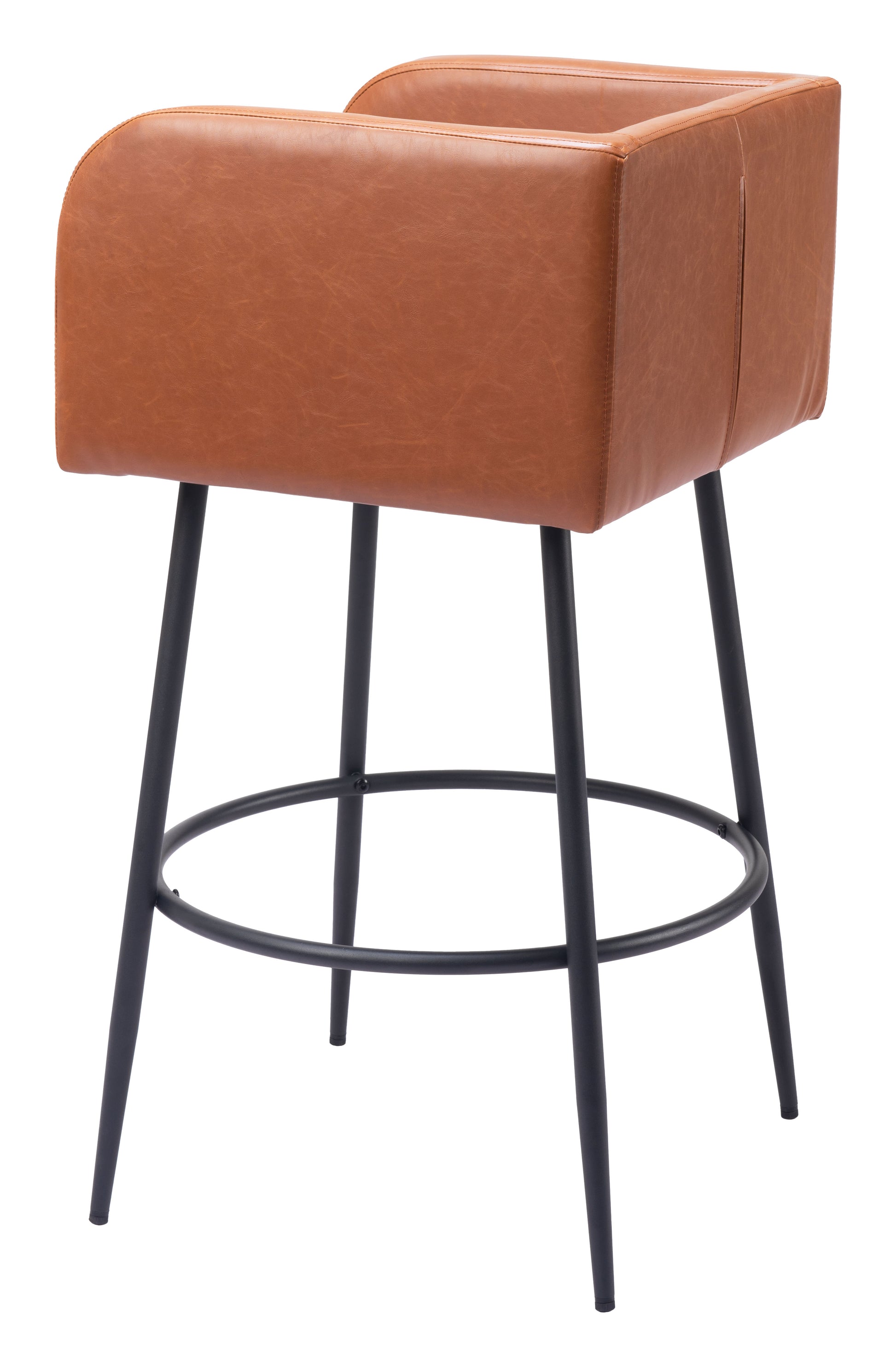 Horbat Barstool (Set of 2) Brown - Disselt Designs