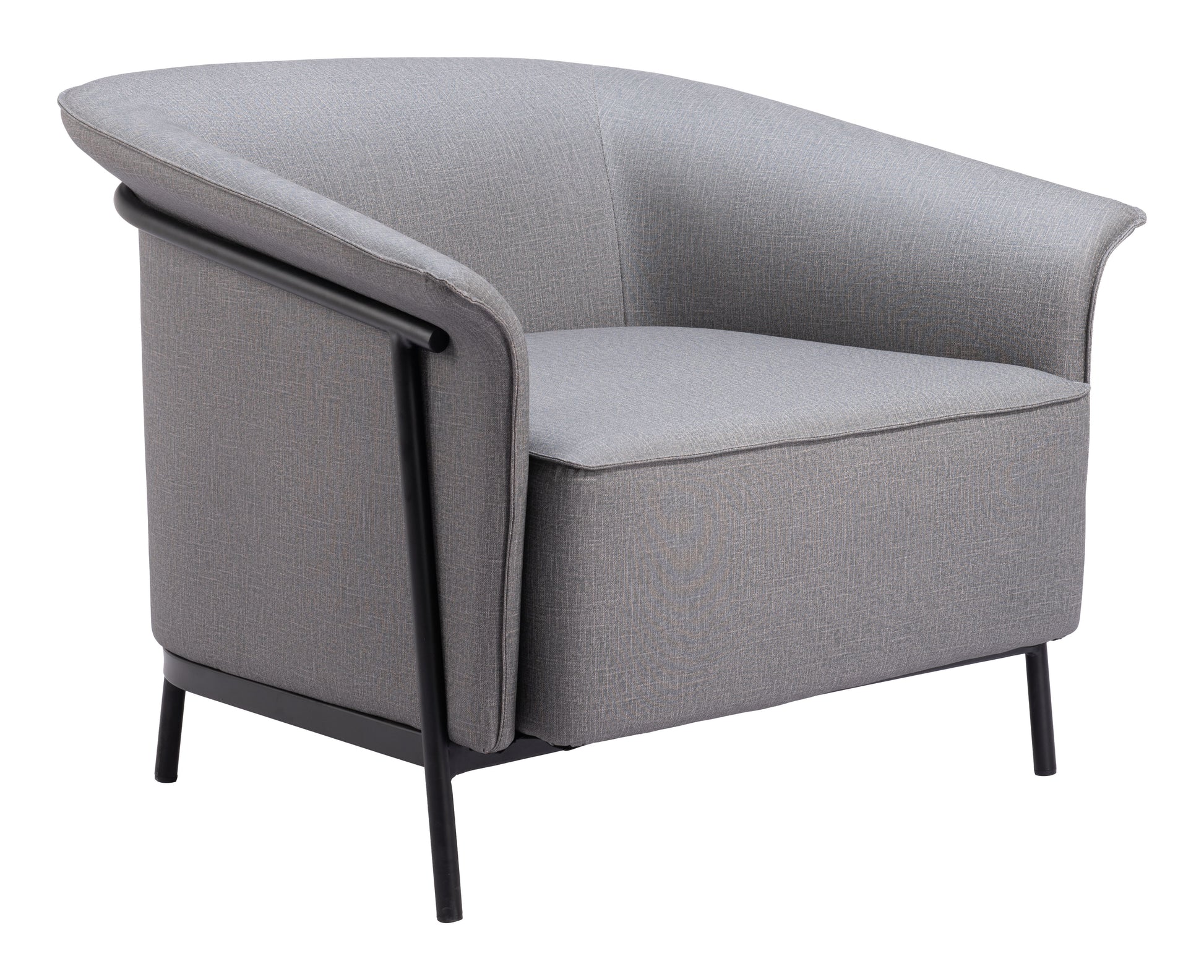 Burry Accent Chair Slate Gray - Disselt Designs