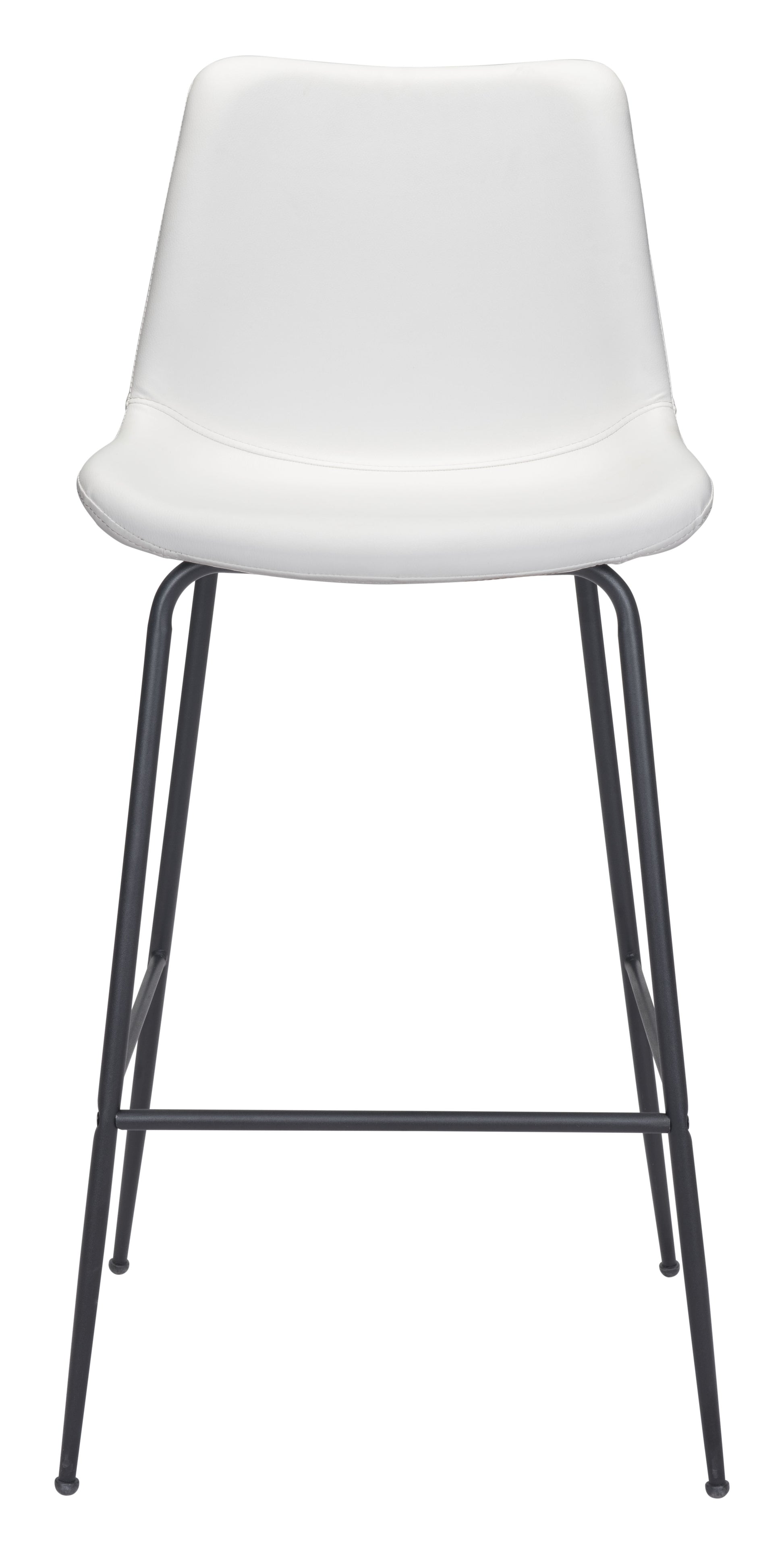 Byron Barstool White - Disselt Designs