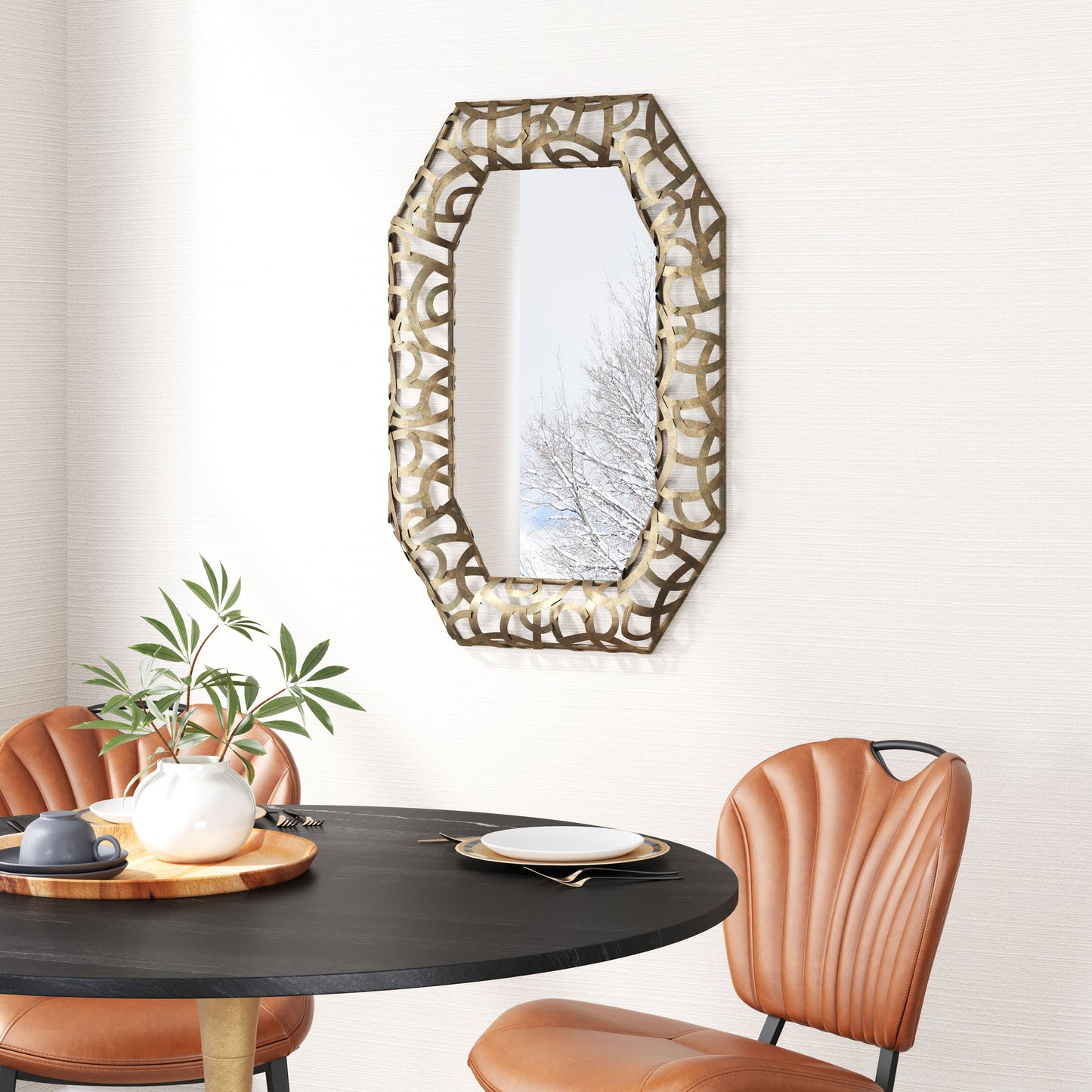 Kin Mirror Bronze - Disselt Designs
