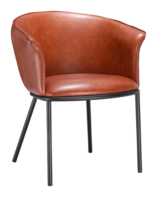 Garston Dining Chair Brown - Disselt Designs
