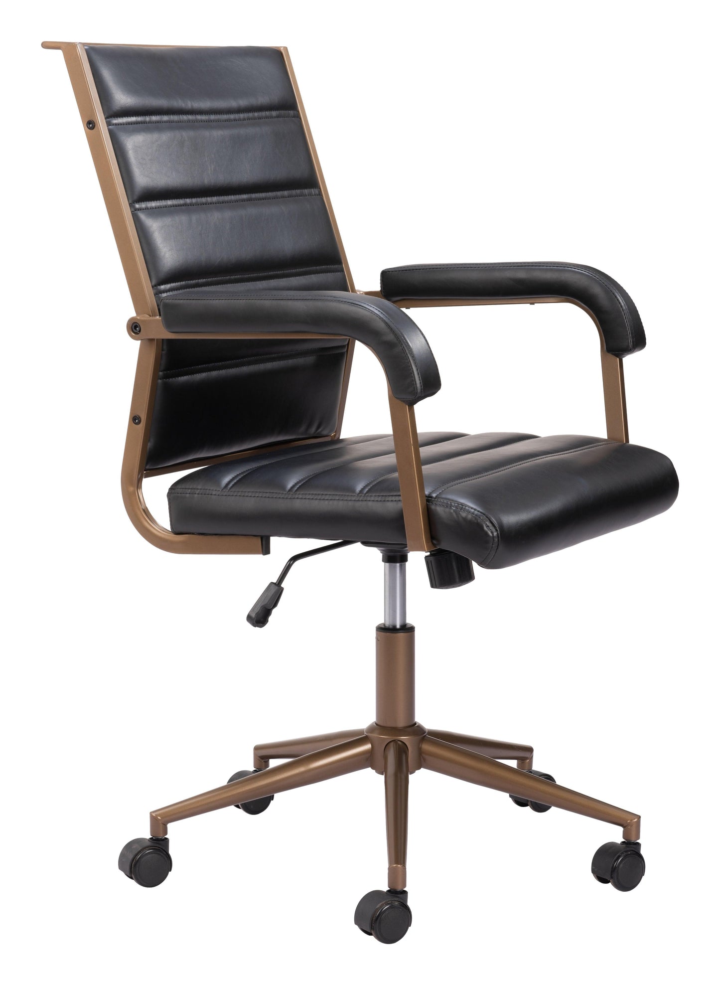 Auction Office Chair Vintage Black - Disselt Designs
