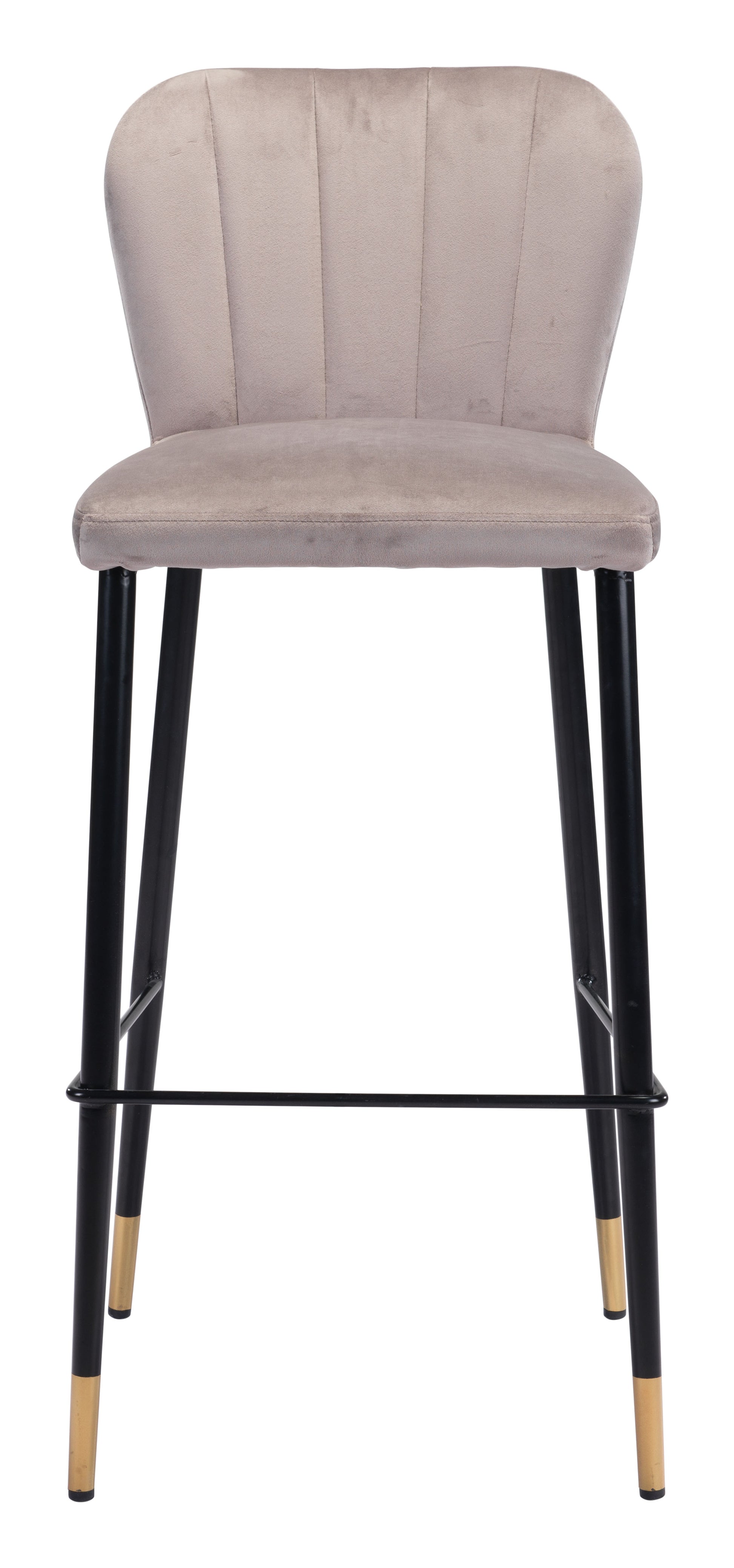 Manchester Barstool (Set of 2) Gray - Disselt Designs