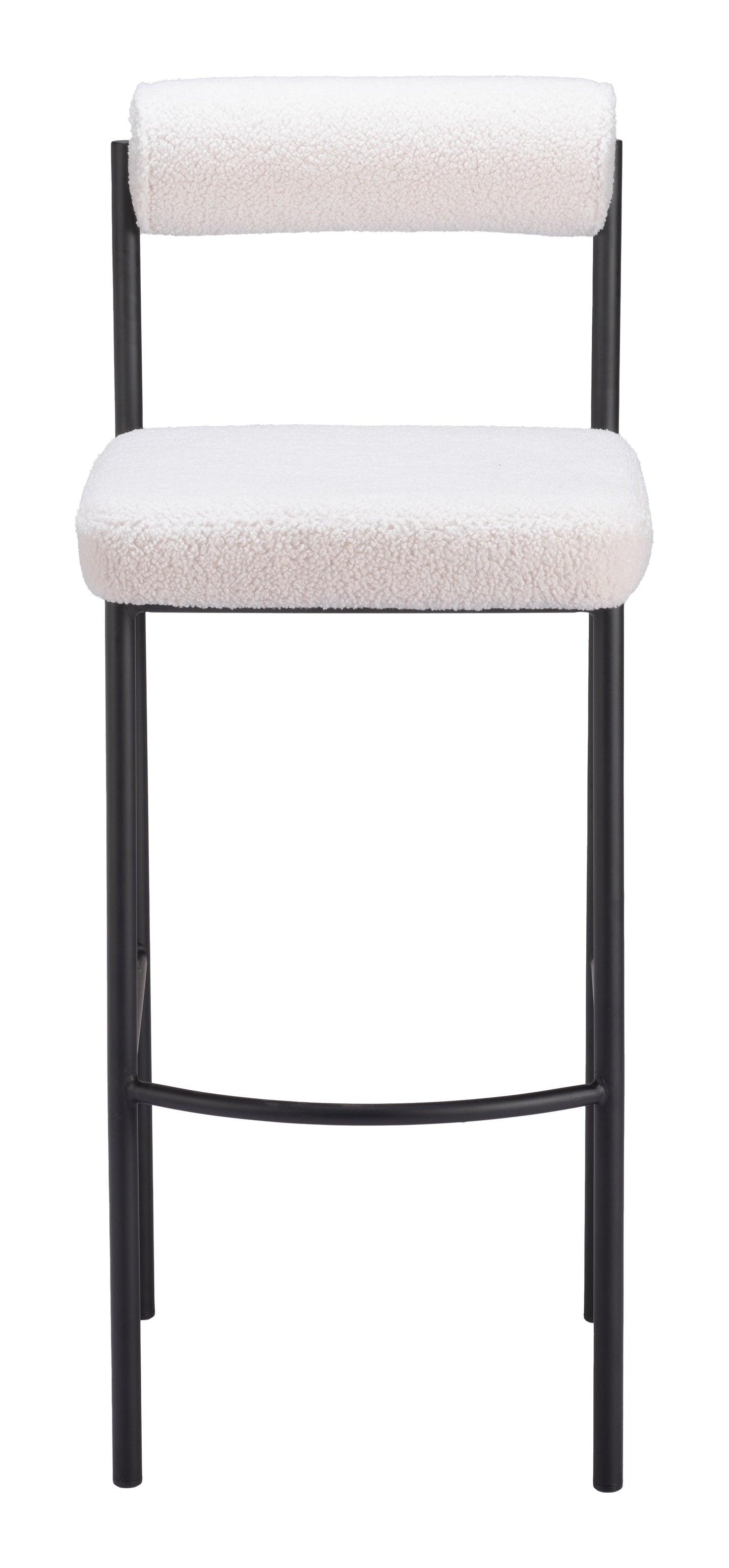 Livorno Barstool (Set of 2) Ivory - Disselt Designs