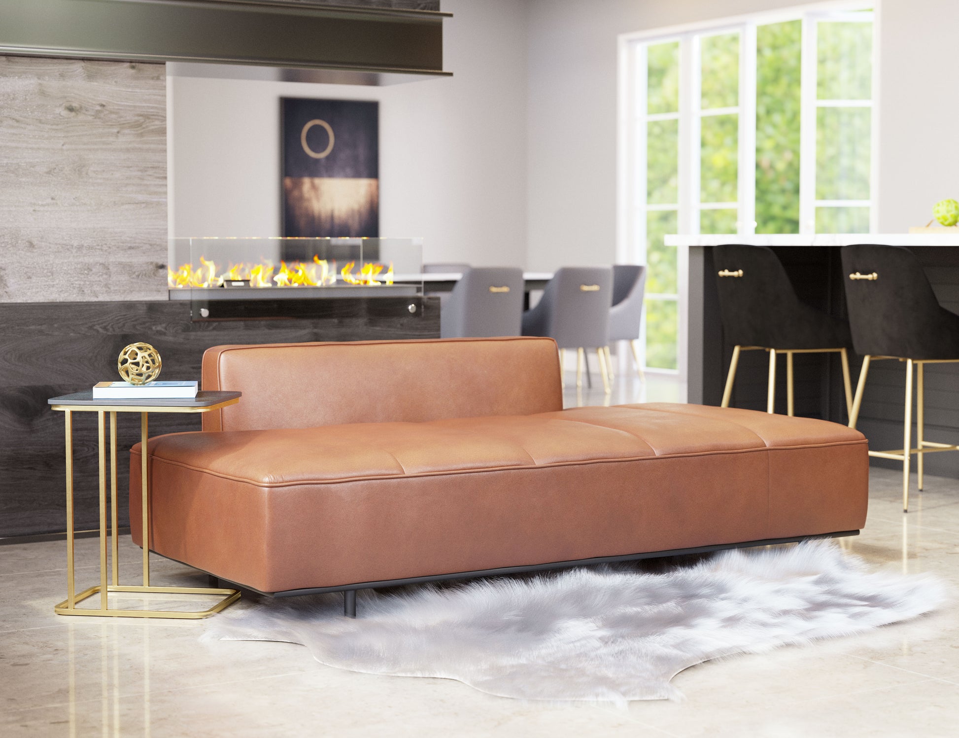 Confection Sofa Brown - Disselt Designs