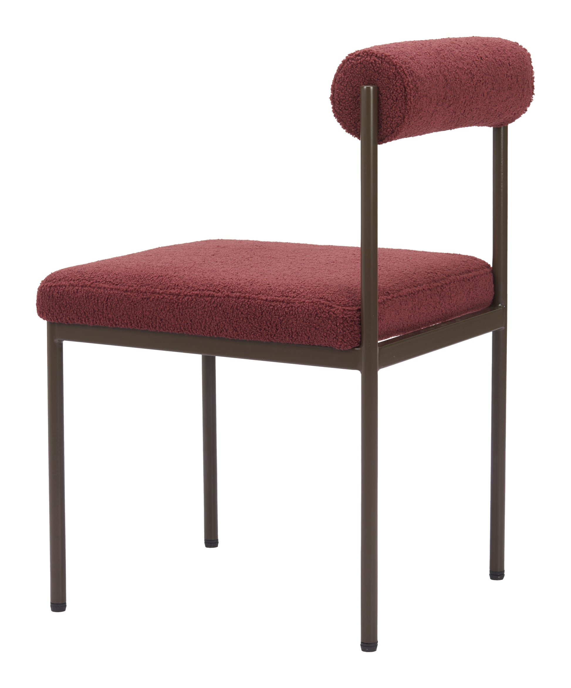 Livorno Dining Chair Red & Bronze - Disselt Designs