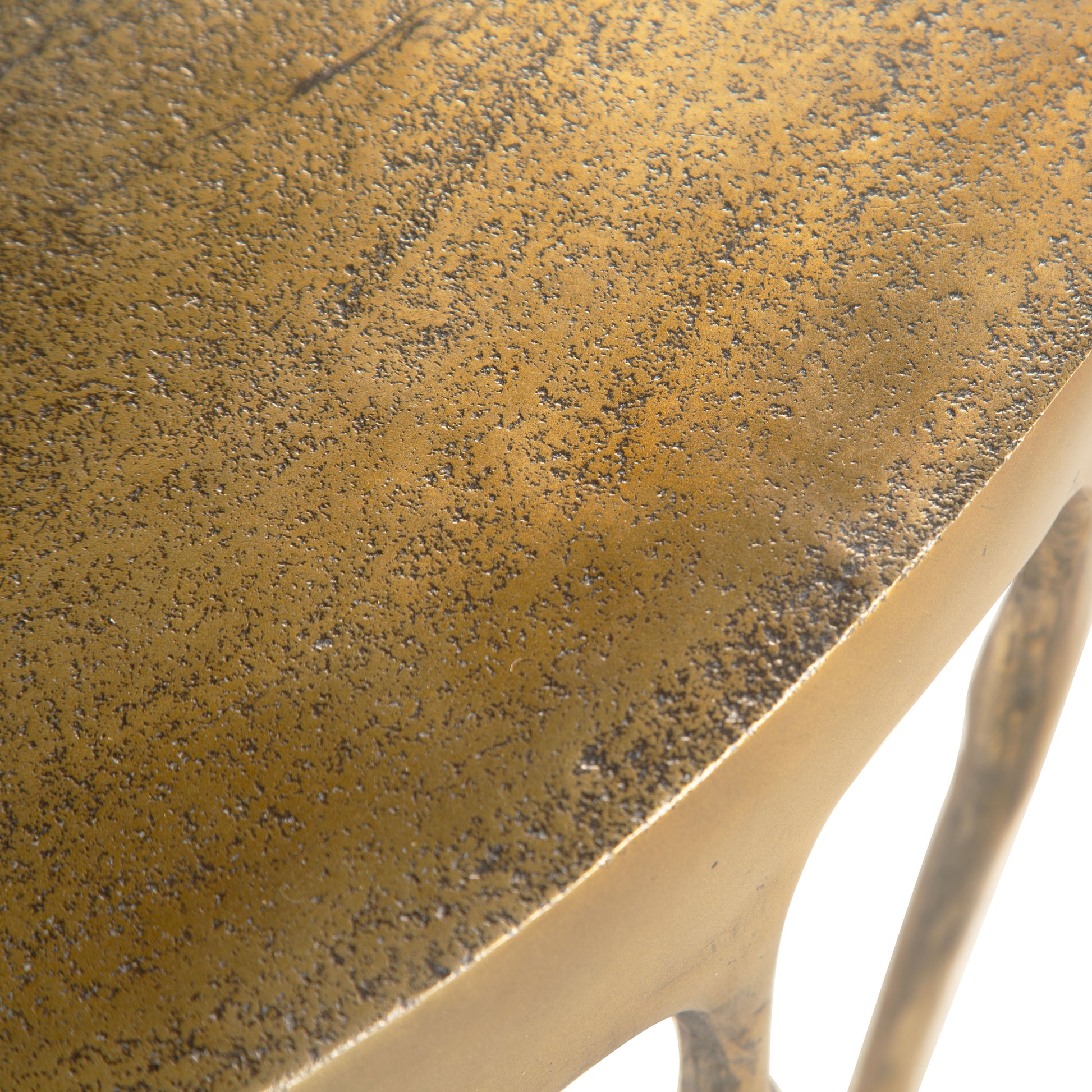 Drip Coffee Table Antique Brass - Disselt Designs