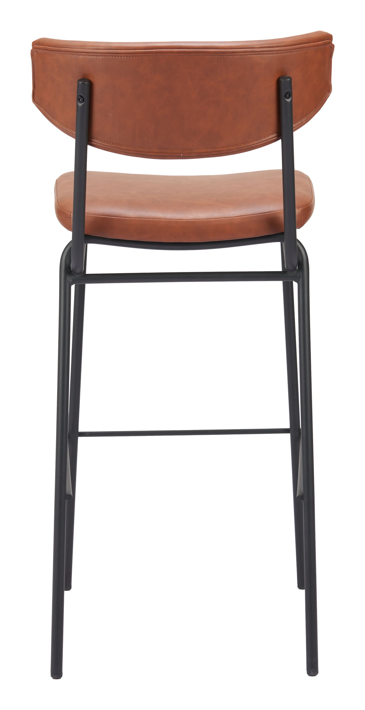 Charon Barstool (Set of 2) Vintage Brown - Disselt Designs