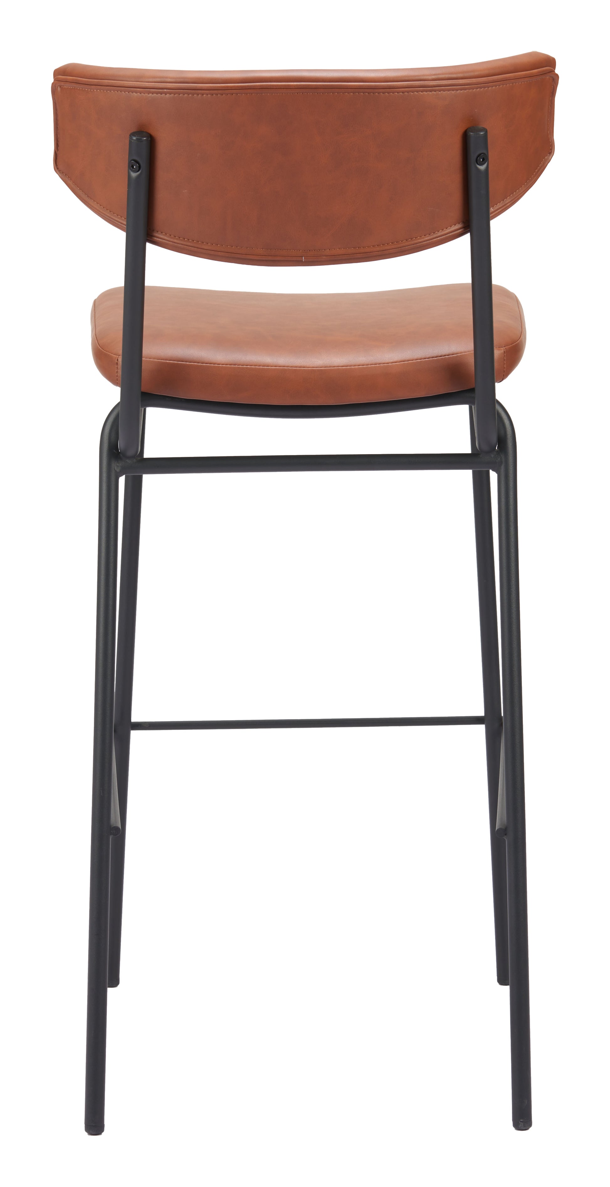 Charon Barstool (Set of 2) Vintage Brown - Disselt Designs