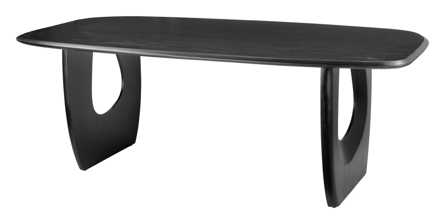 Arasan Dining Table Black - Disselt Designs