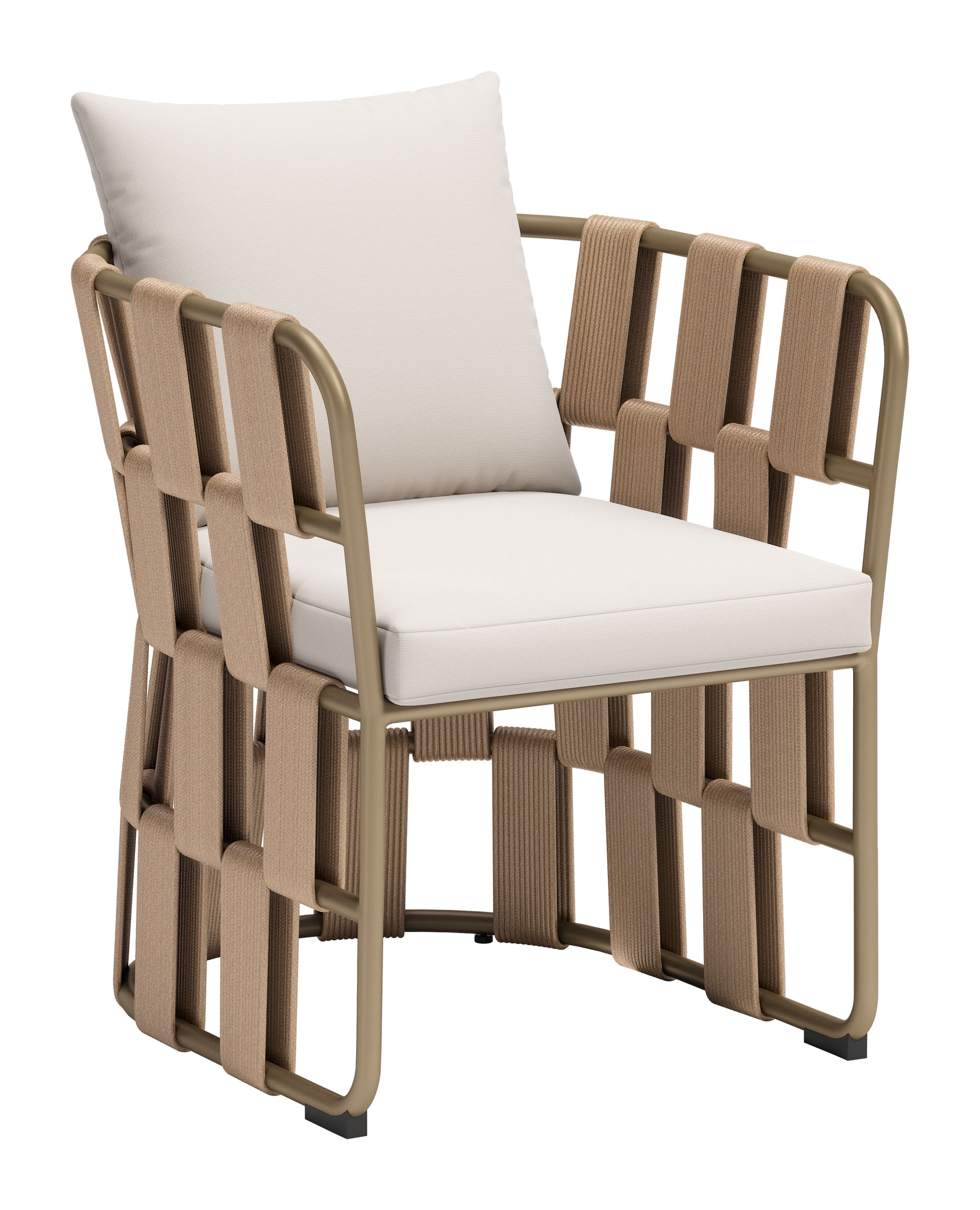 Quadrat Dining Chair White - Disselt Designs