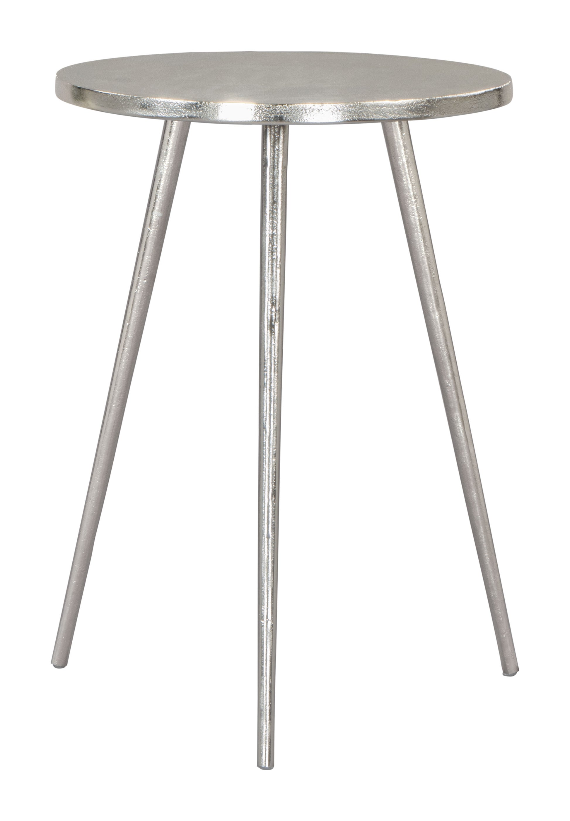 Politik Side Table Silver - Disselt Designs