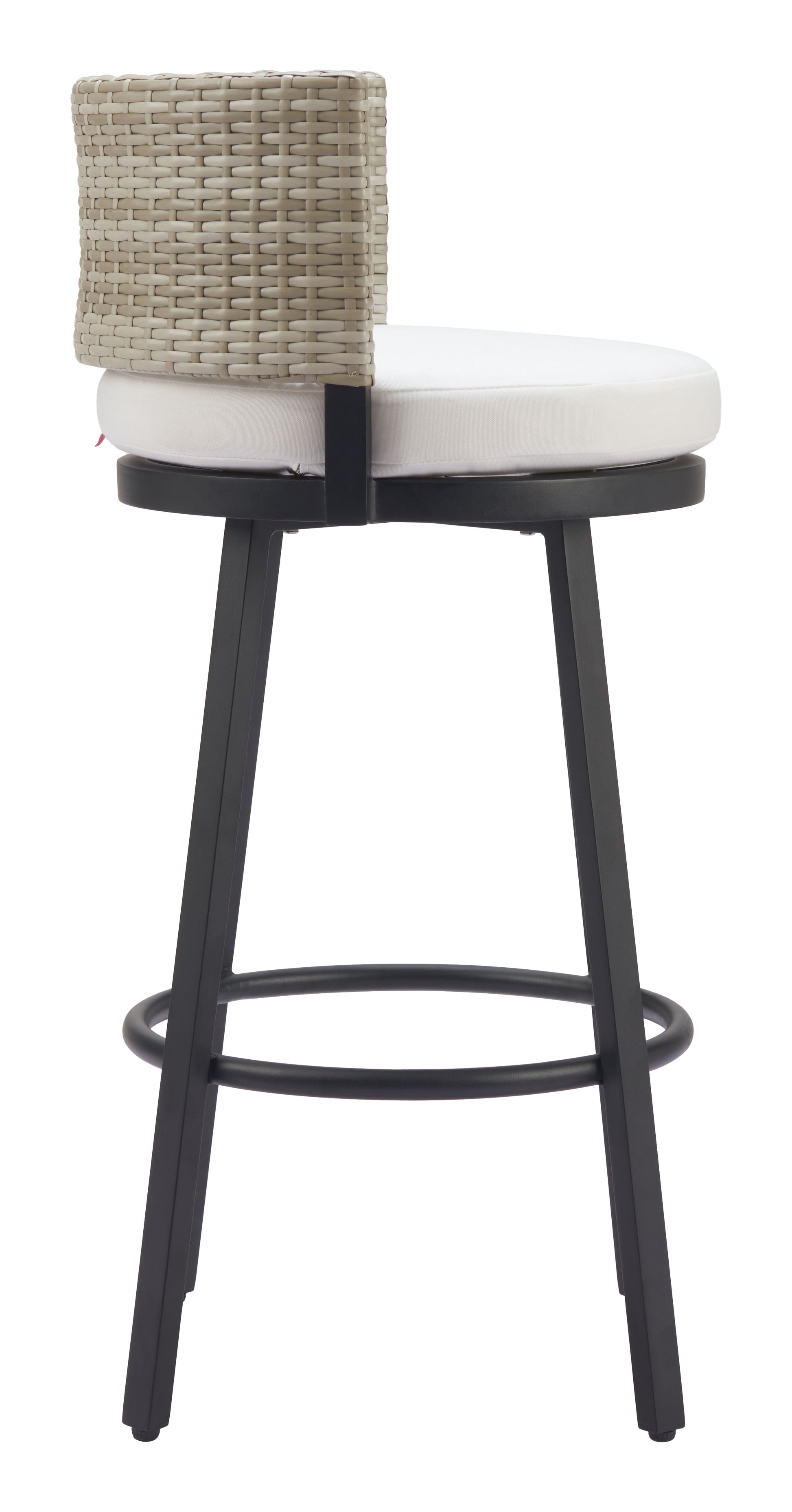 Midnight Wave Barstool White - Disselt Designs