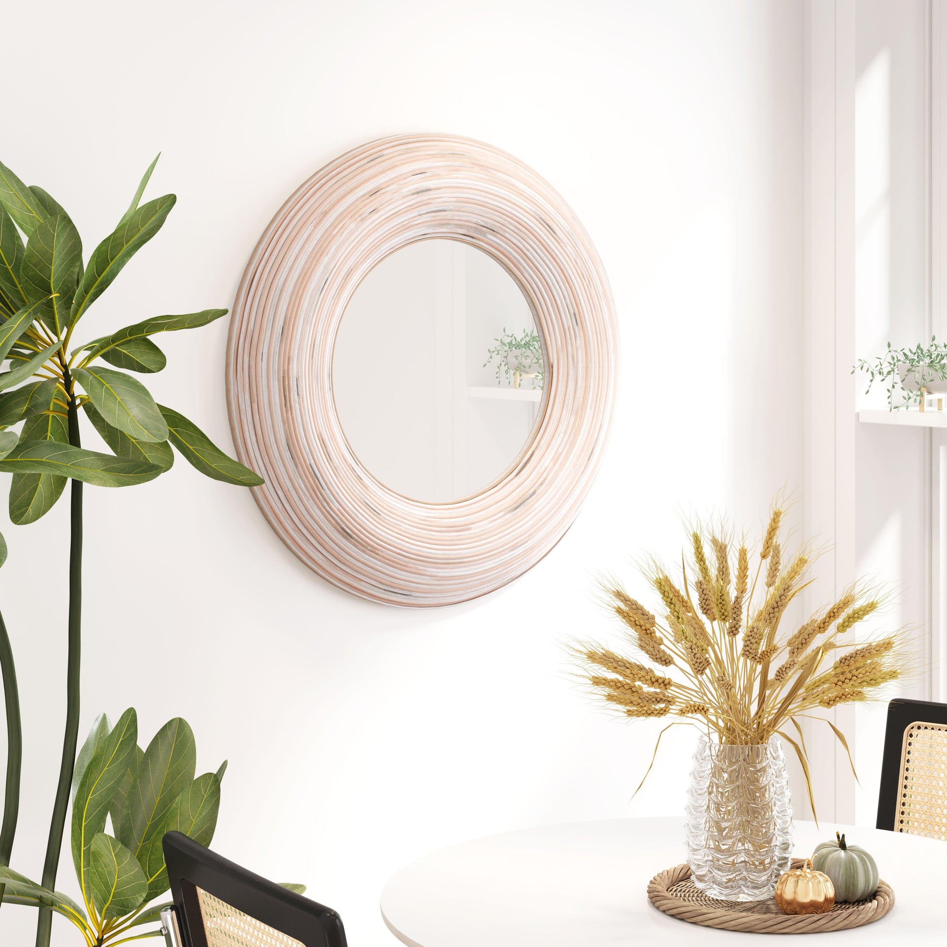 Asari Mirror Beige - Disselt Designs