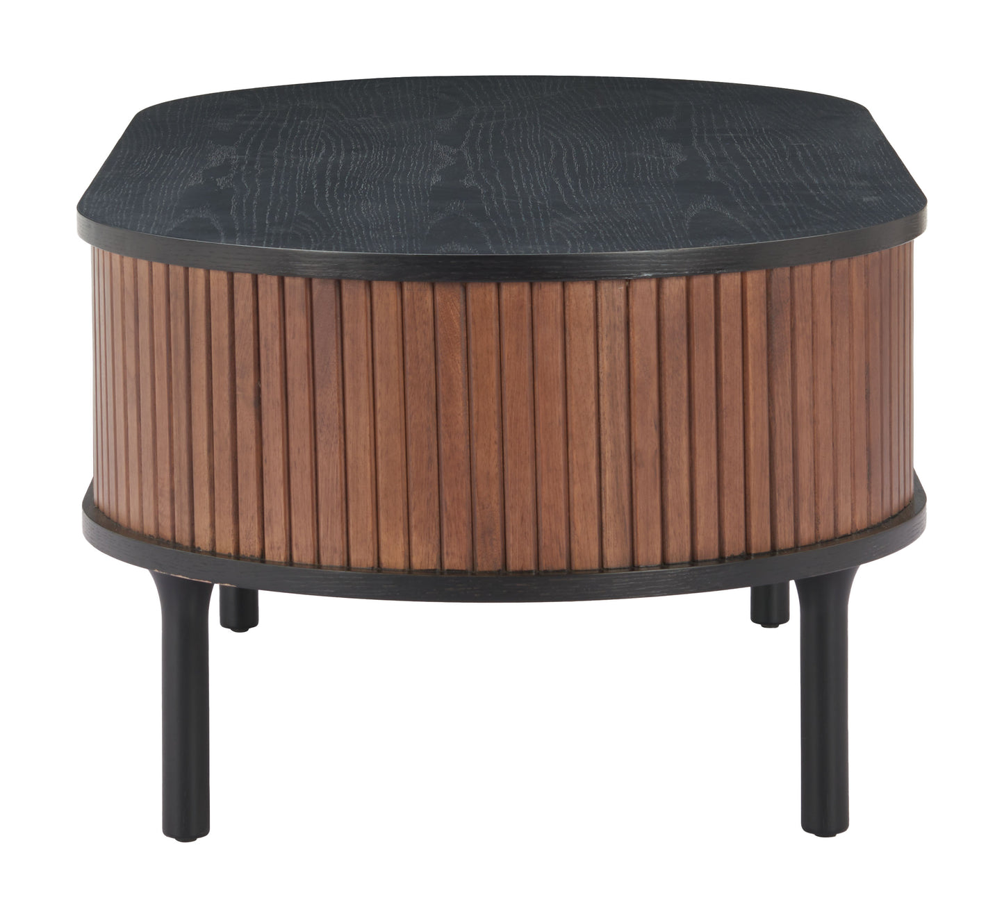 Koriana Coffee Table Black & Walnut - Disselt Designs