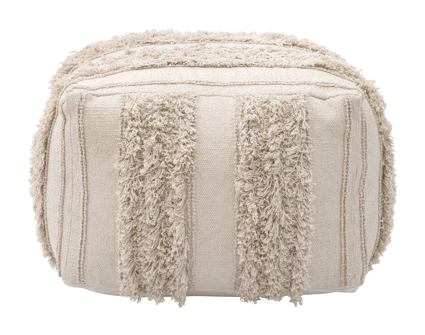 Peru Ottoman Beige - Disselt Designs