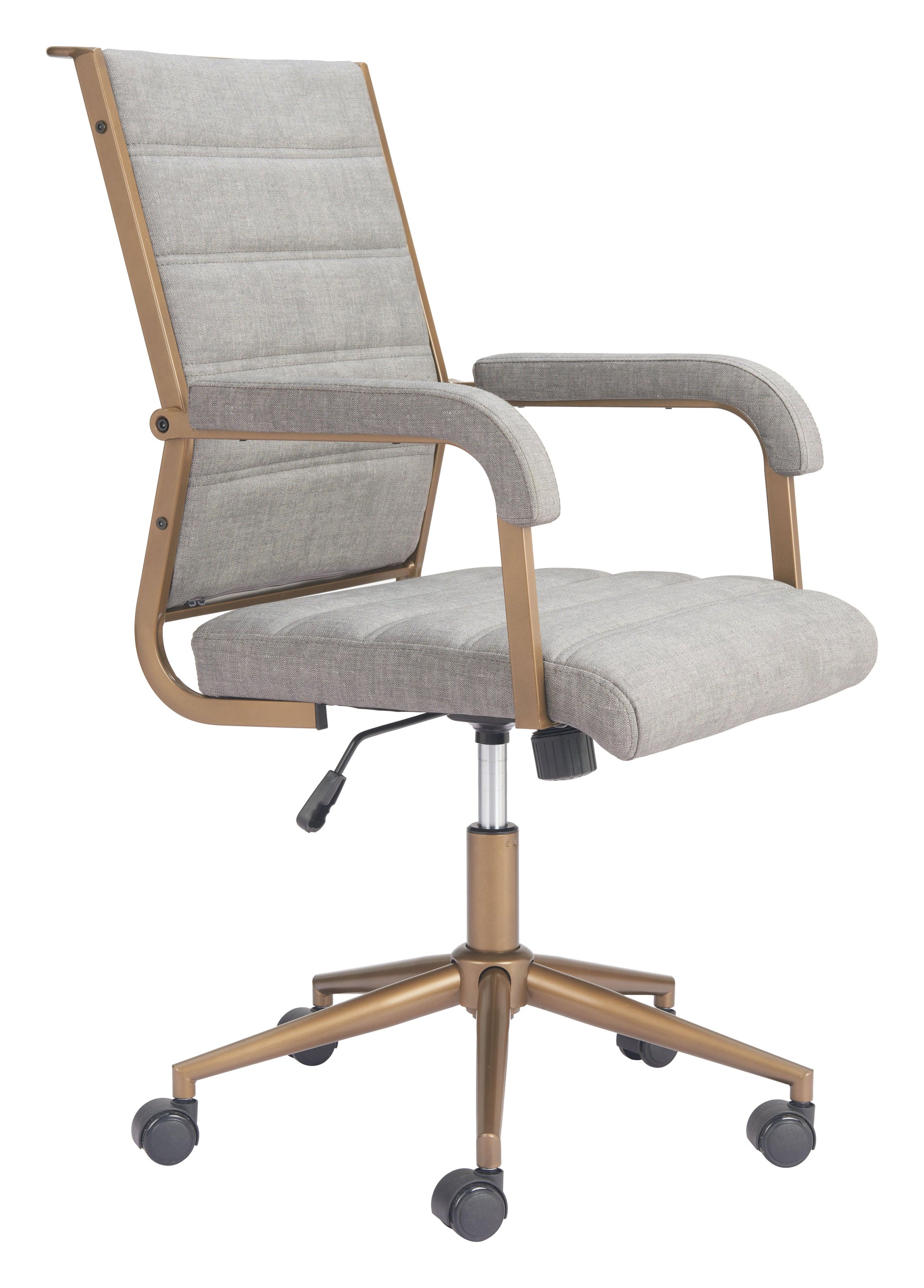 Auction Office Chair Gray - Disselt Designs