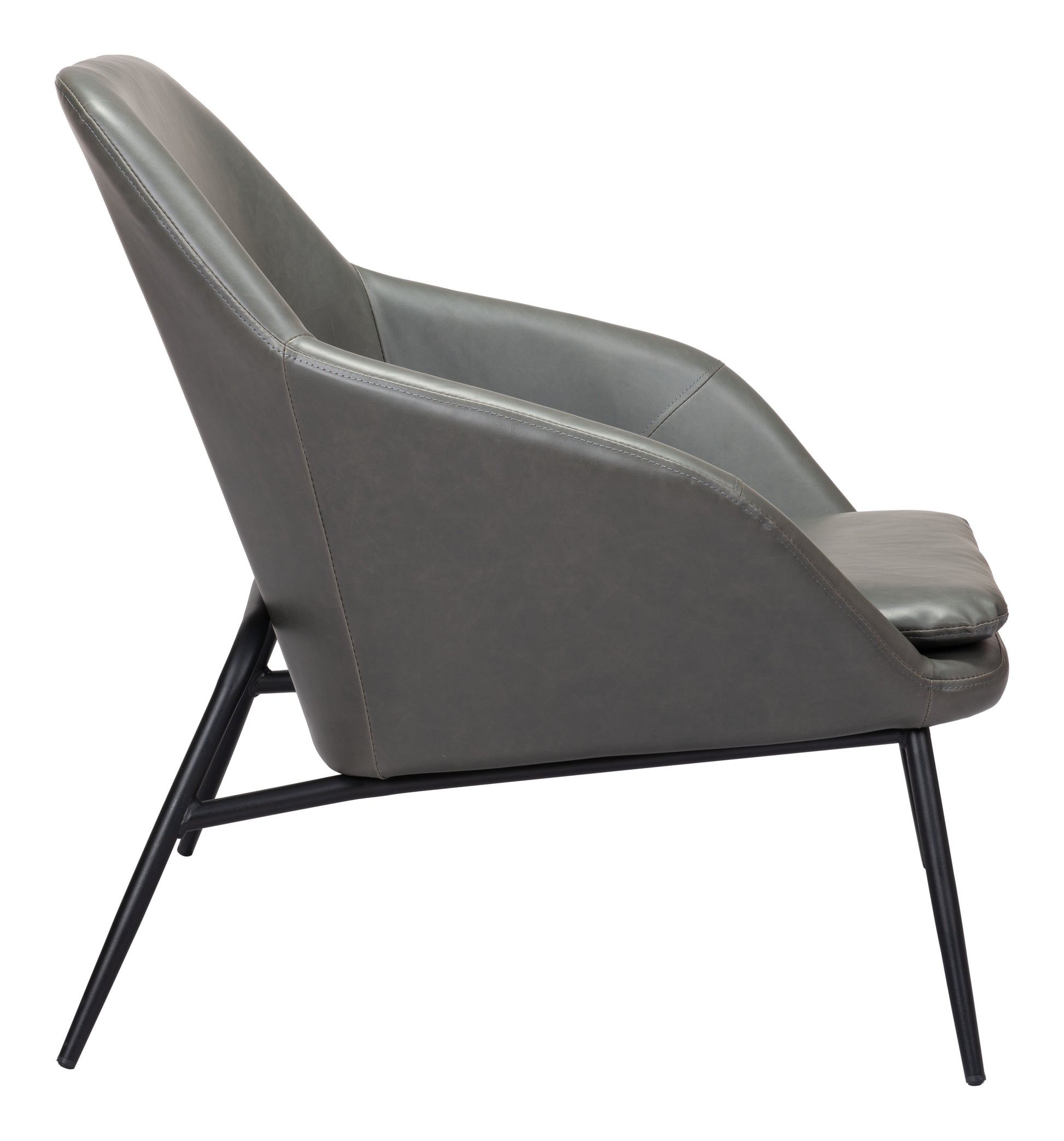 Manuel Accent Chair Gray - Disselt Designs