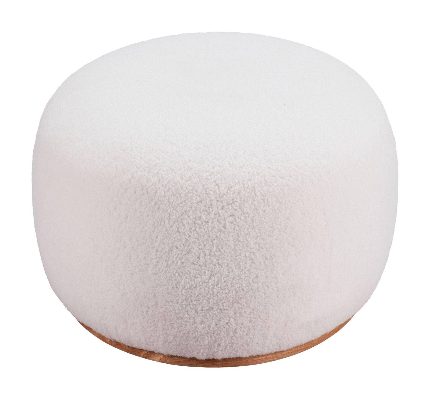 Amber Ottoman Cream - Disselt Designs