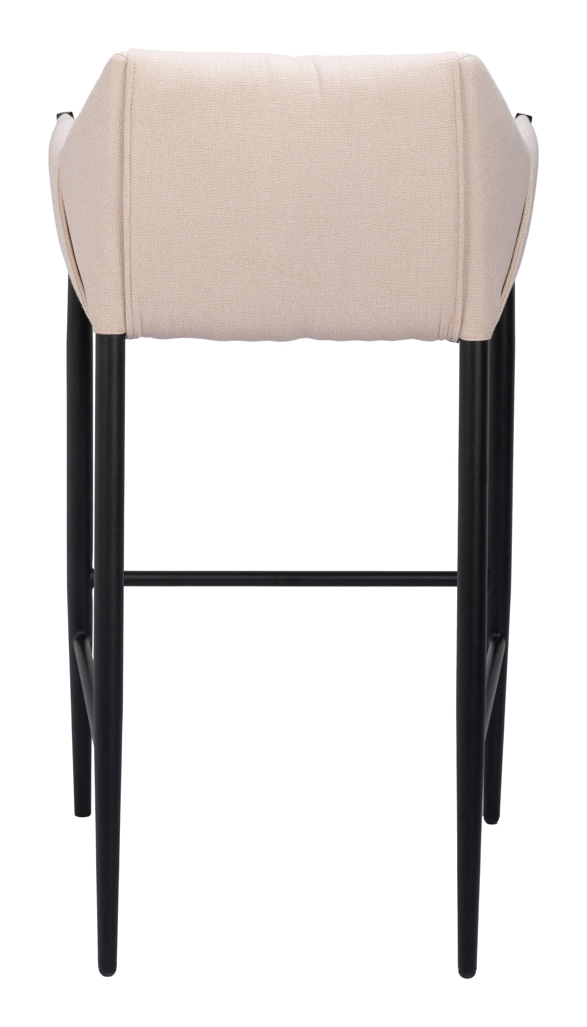 Andover Barstool Beige - Disselt Designs