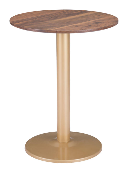 Alto Bistro Table Brown & Gold - Disselt Designs