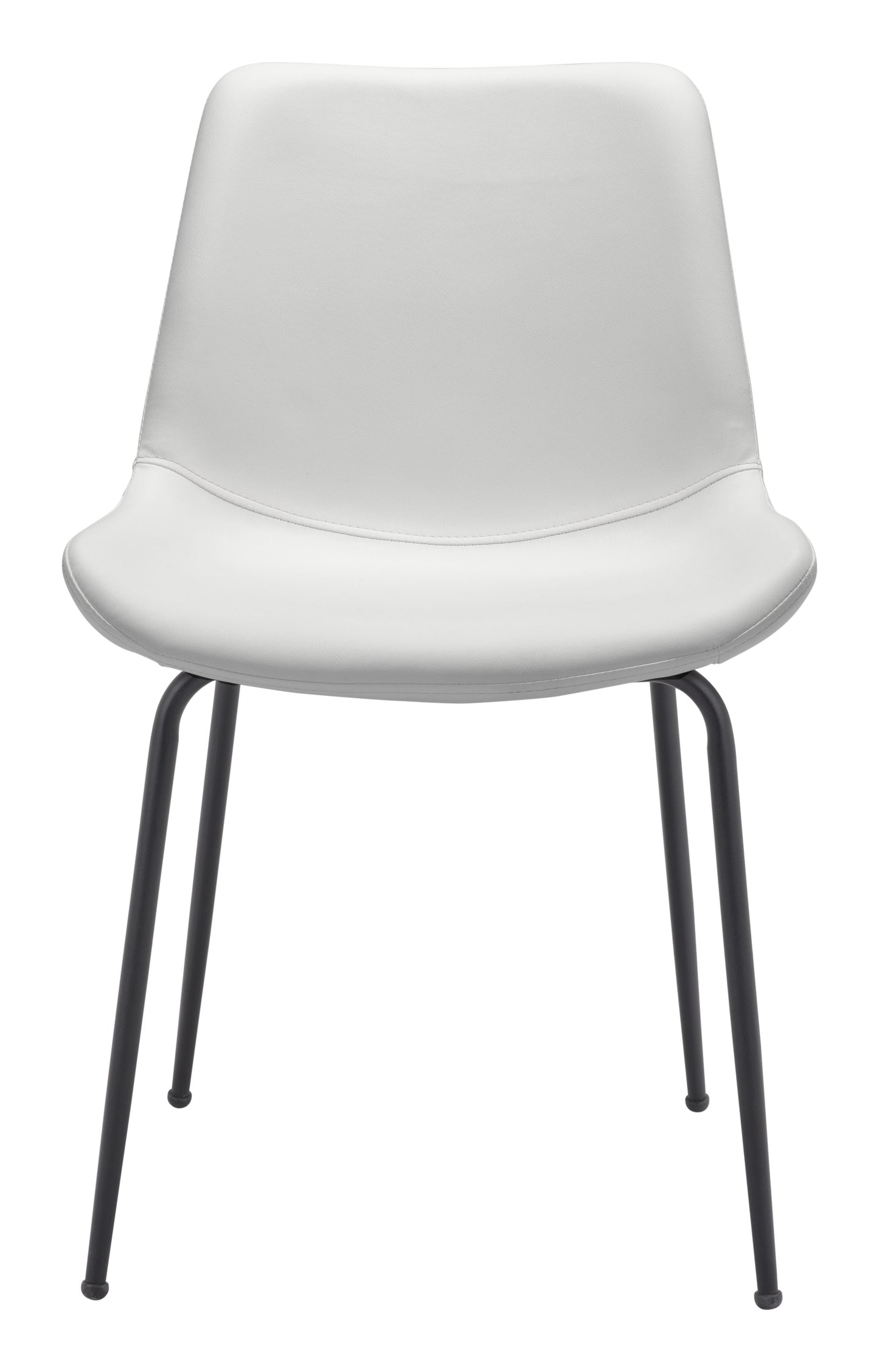 Byron Dining Chair (Set of 2) White - Disselt Designs