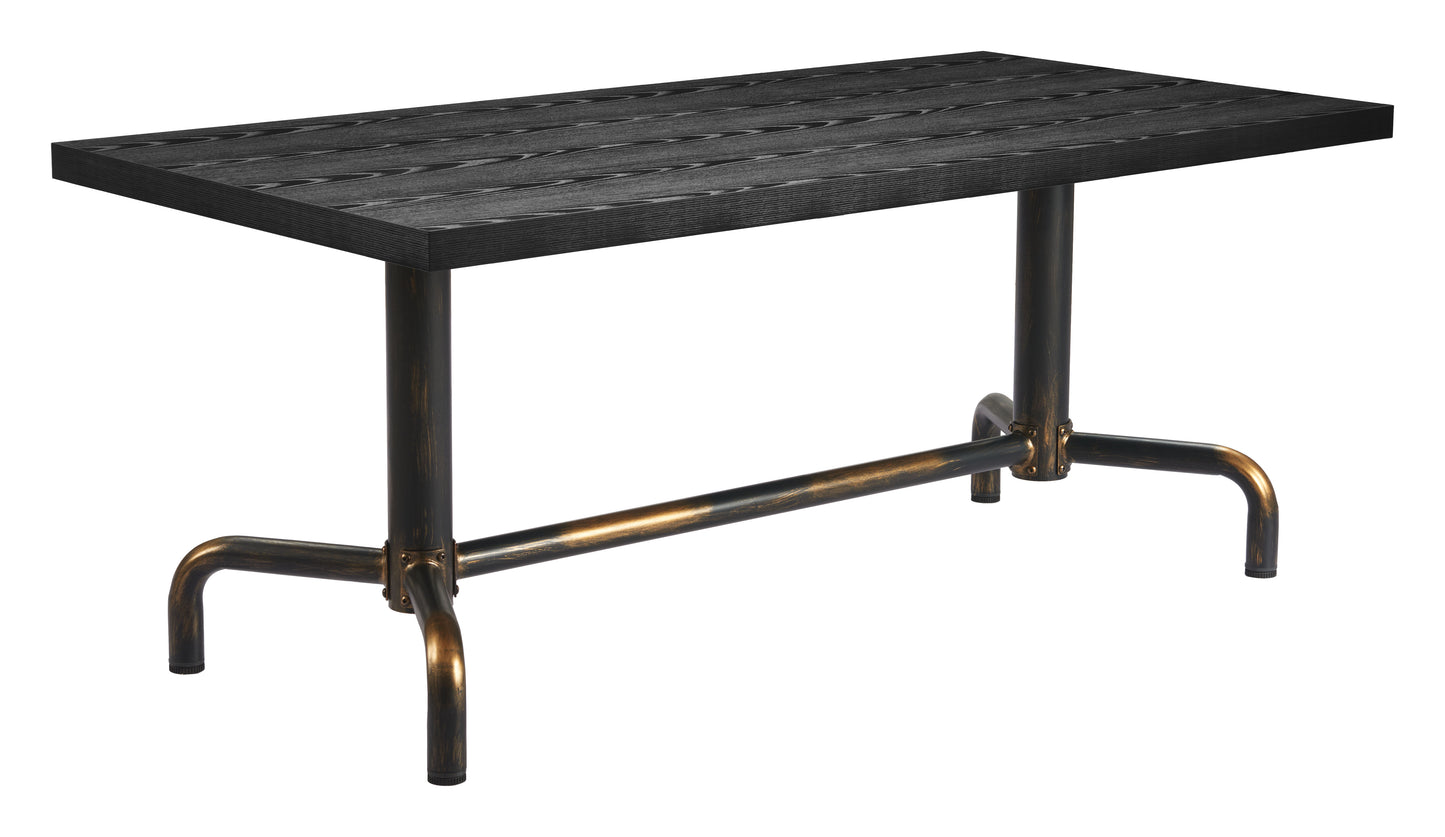 Neum Dining Table Black - Disselt Designs