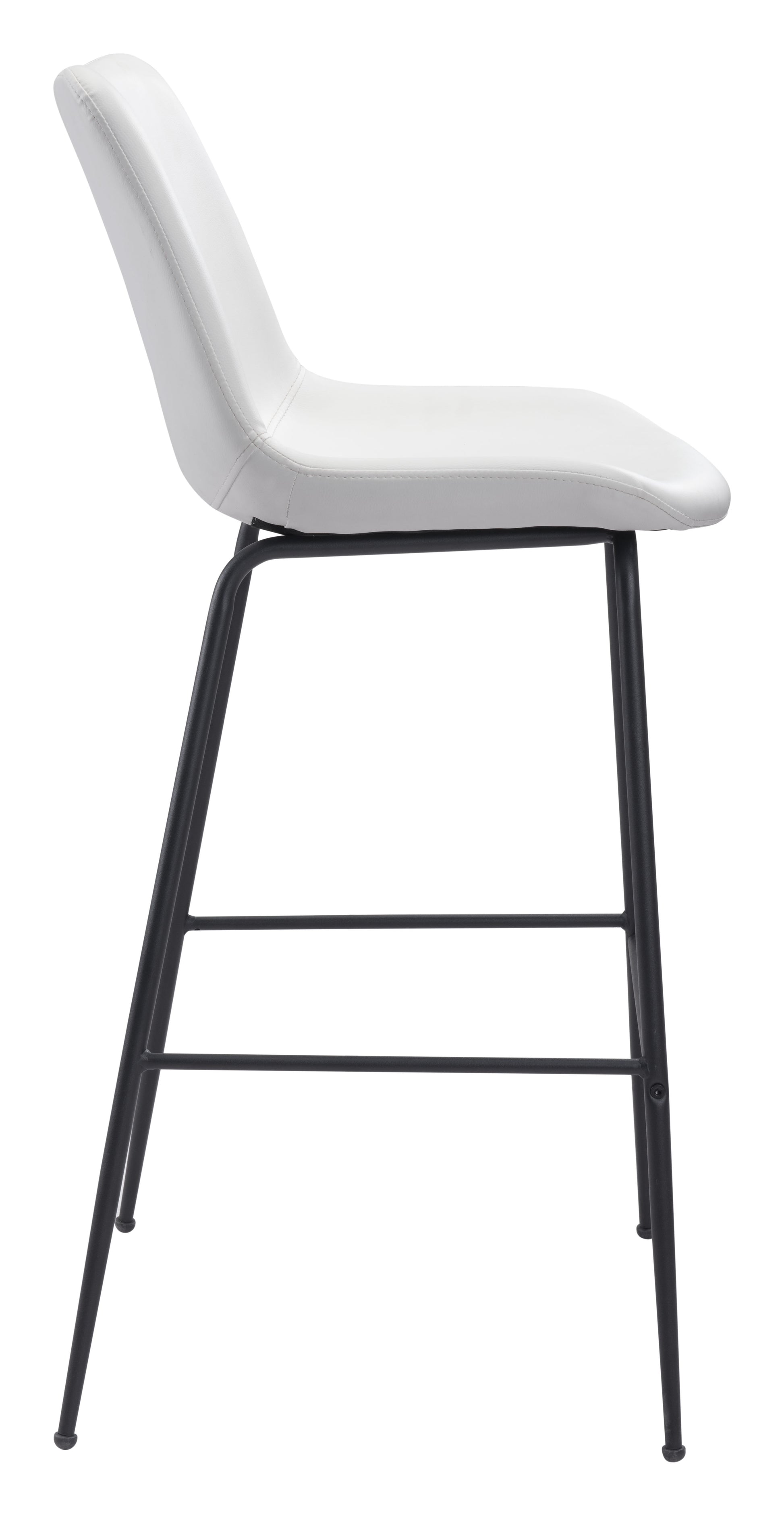 Byron Barstool White - Disselt Designs