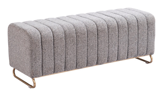 Pender Bench Stone Gray - Disselt Designs