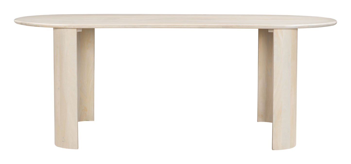 Risan Dining Table Natural - Disselt Designs