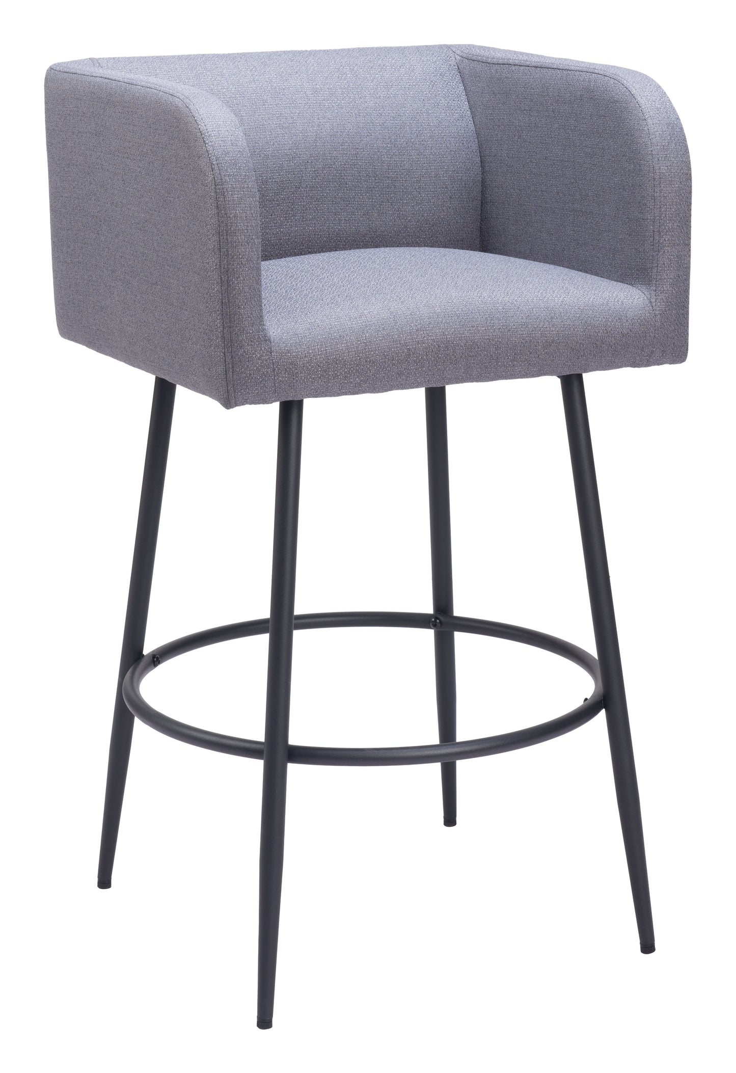 Horbat Barstool (Set of 2) Gray - Disselt Designs