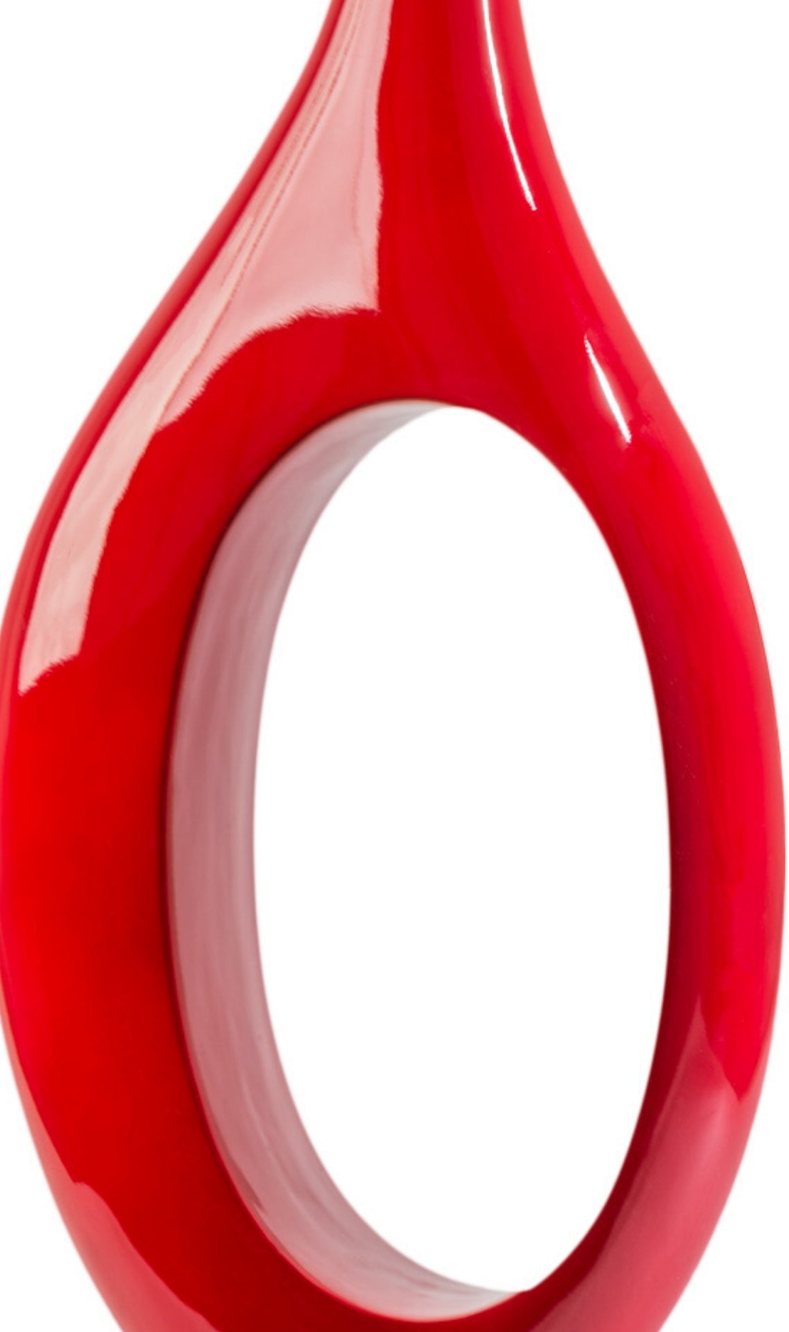 Trombone Red // Set of Two Vases - Disselt Designs