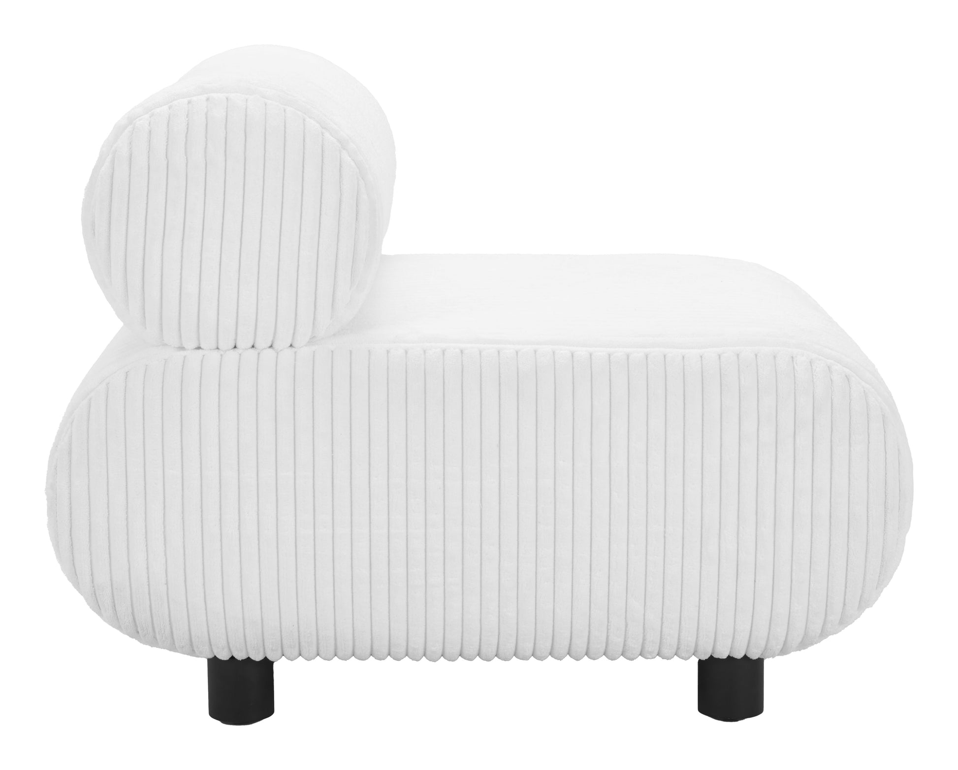 Rahat Accent Chair White - Disselt Designs