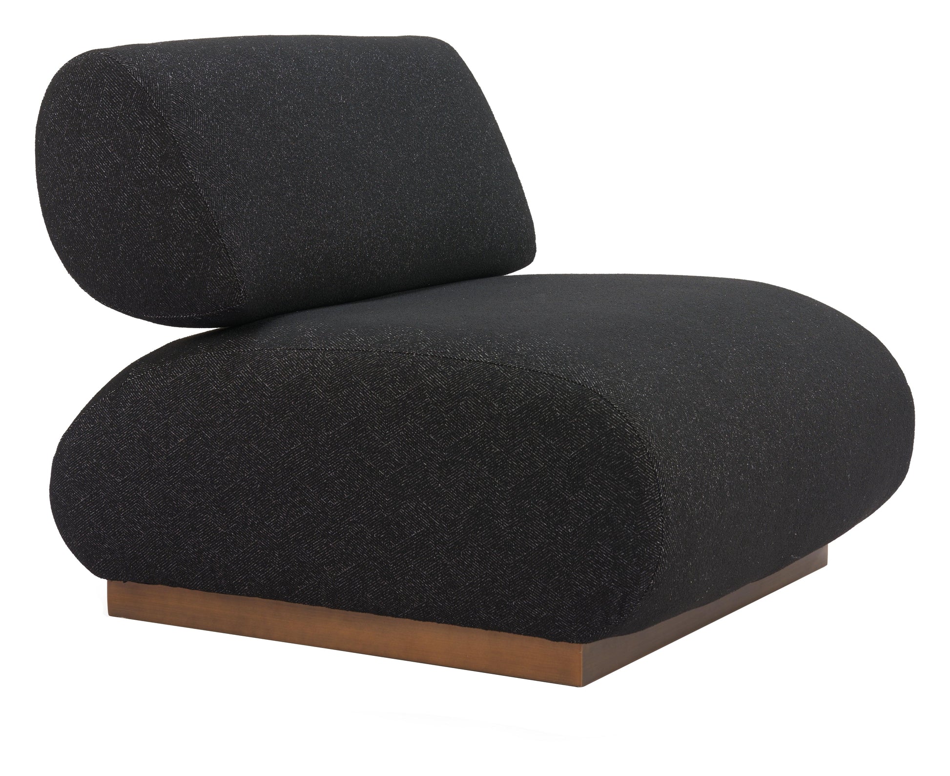 Barsa Accent Chair Black - Disselt Designs