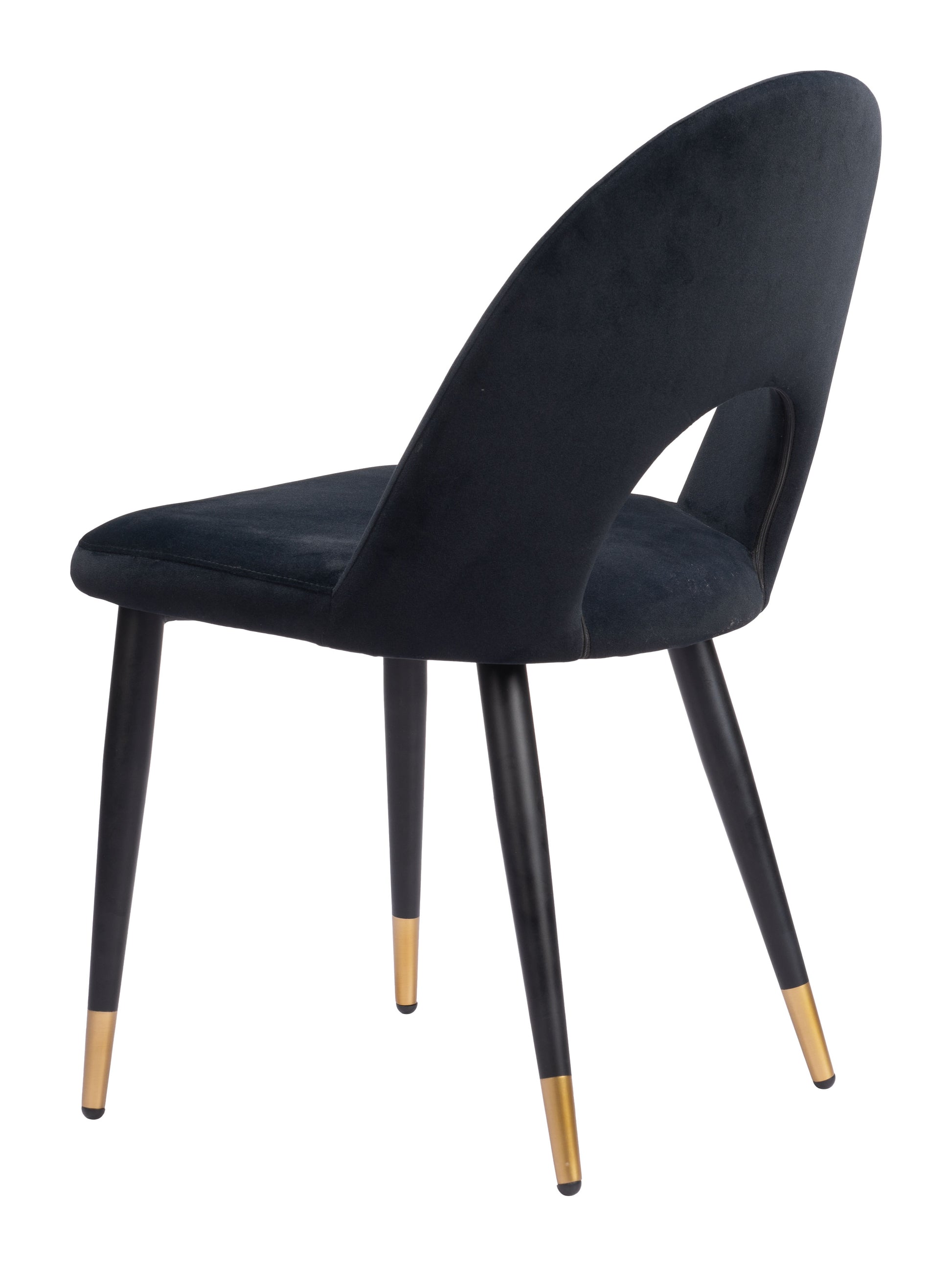 Menlo Dining Chair (Set of 2) Black - Disselt Designs