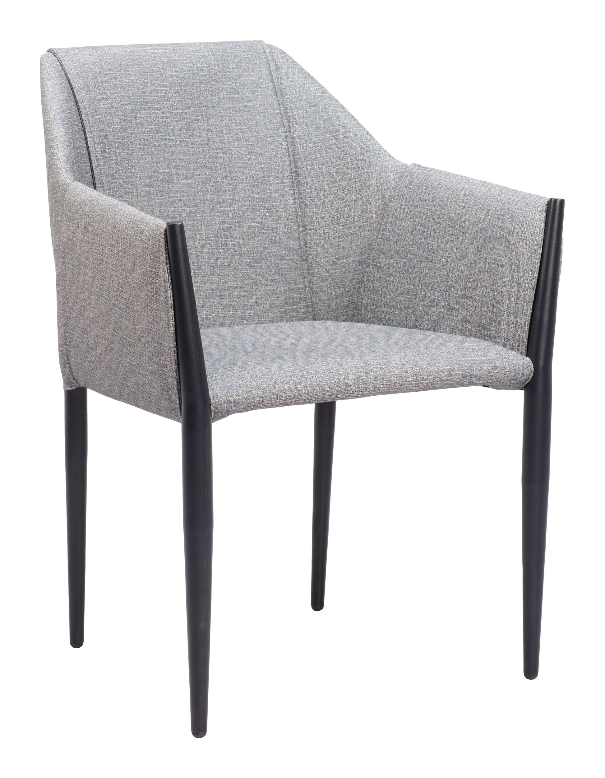 Andover Dining Chair (Set of 2) Slate Gray - Disselt Designs