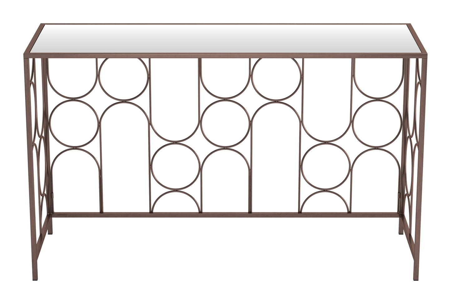 Convale Console Table Bronze - Disselt Designs