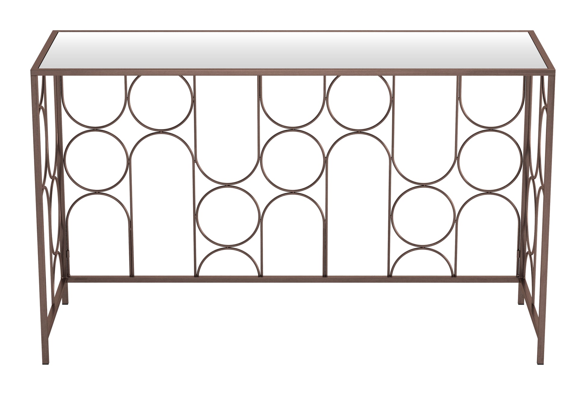 Convale Console Table Bronze - Disselt Designs