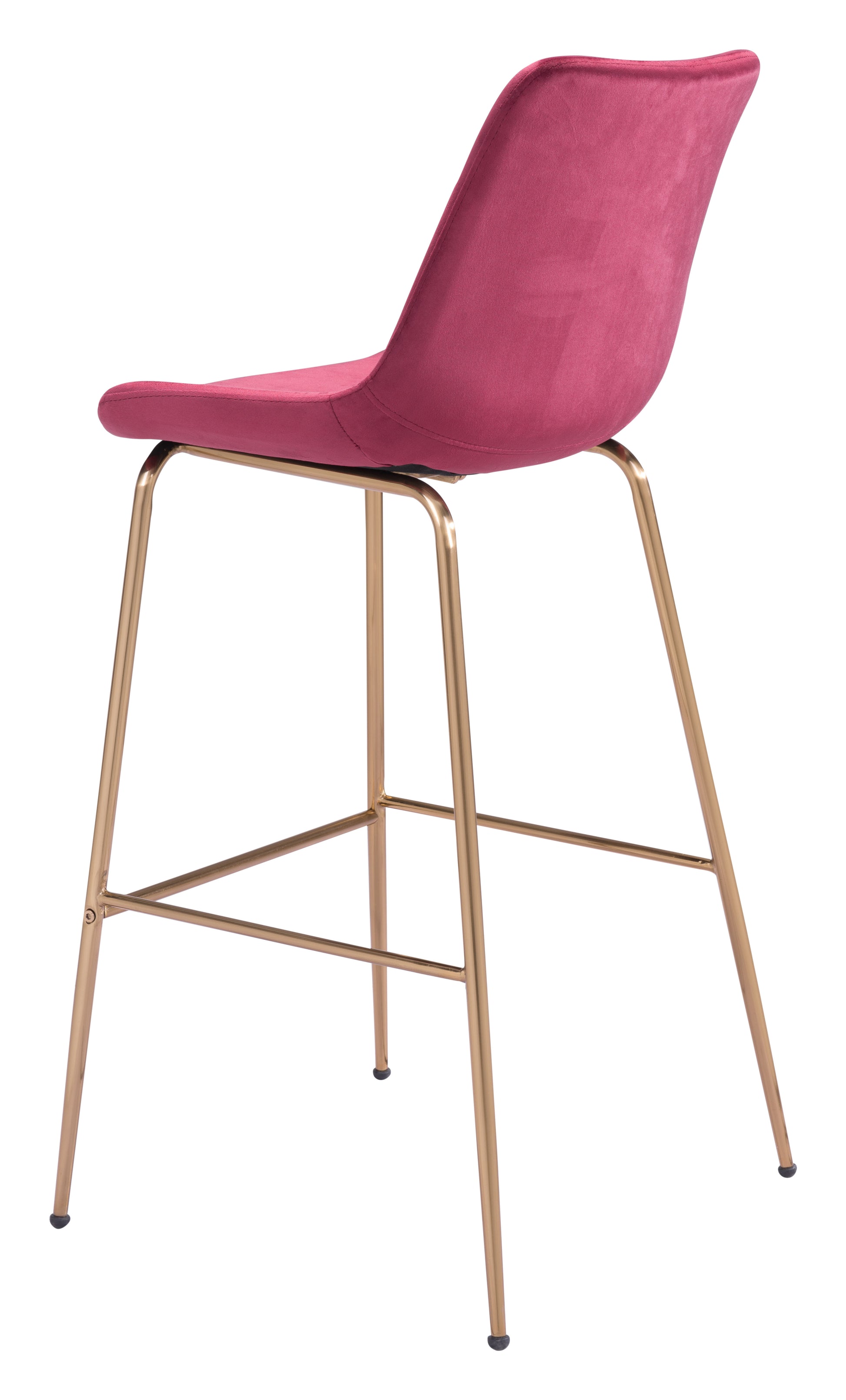 Tony Barstool Red & Gold - Disselt Designs