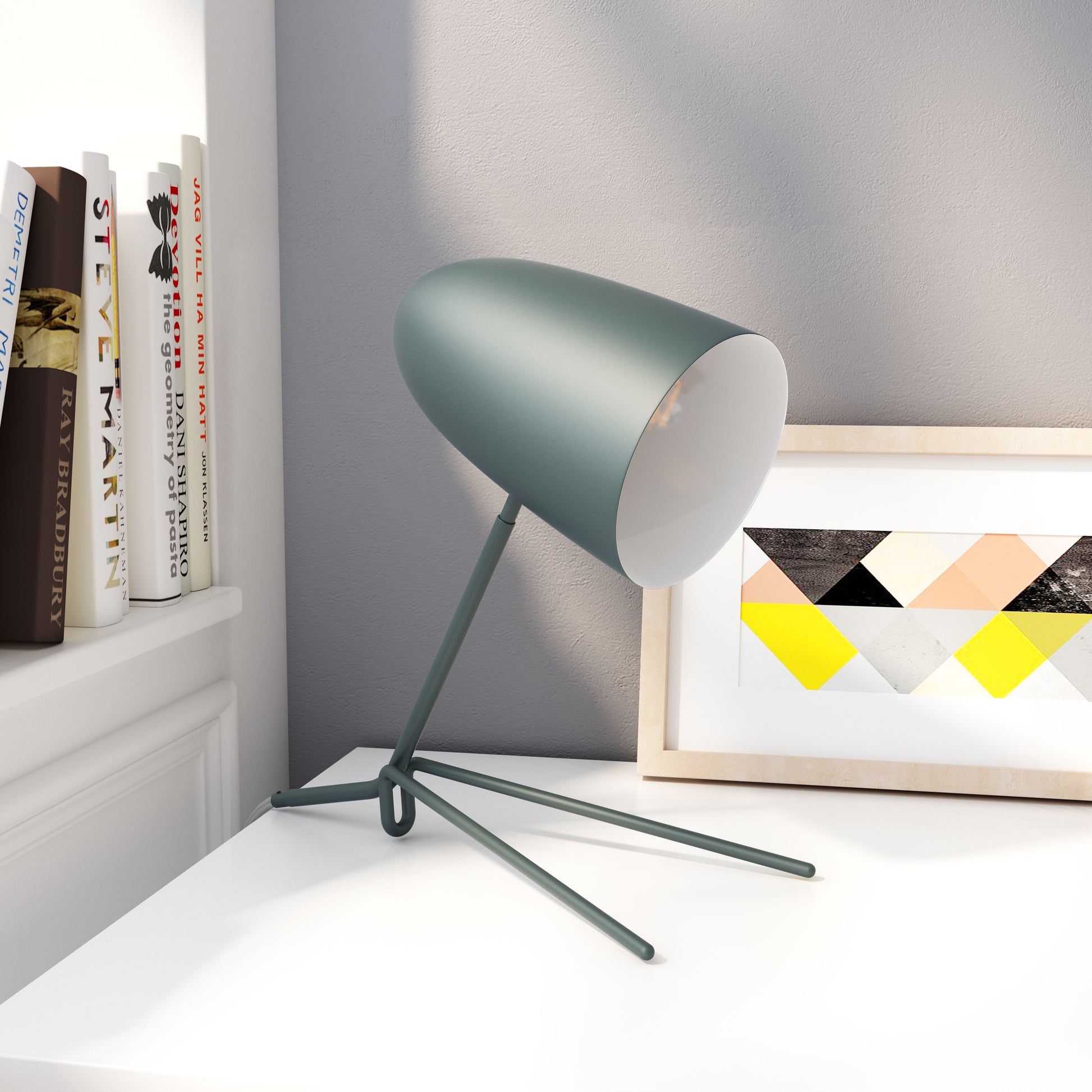 Jamison Table Lamp Green - Disselt Designs
