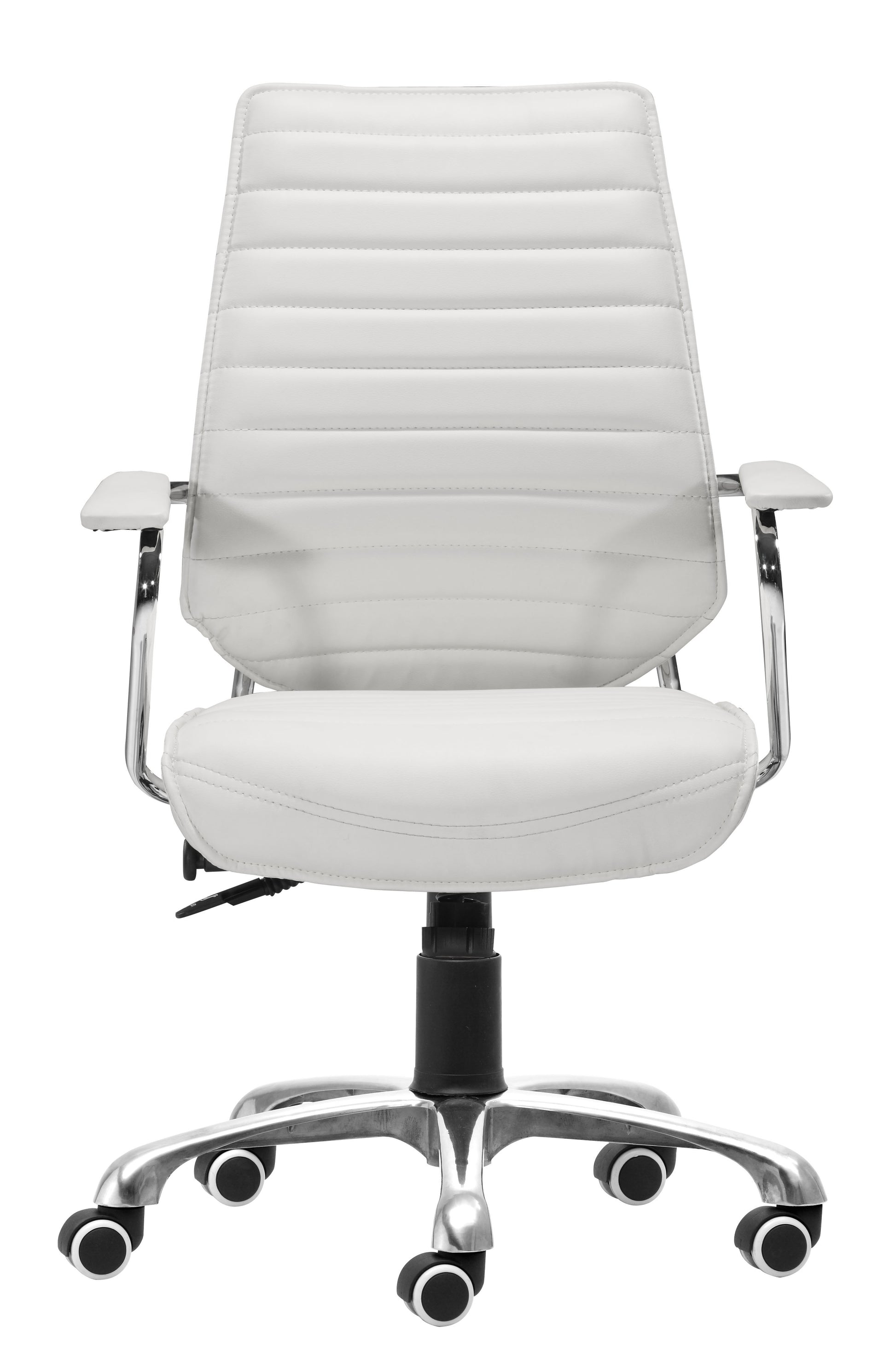 Enterprise Low Back Office Chair White - Disselt Designs