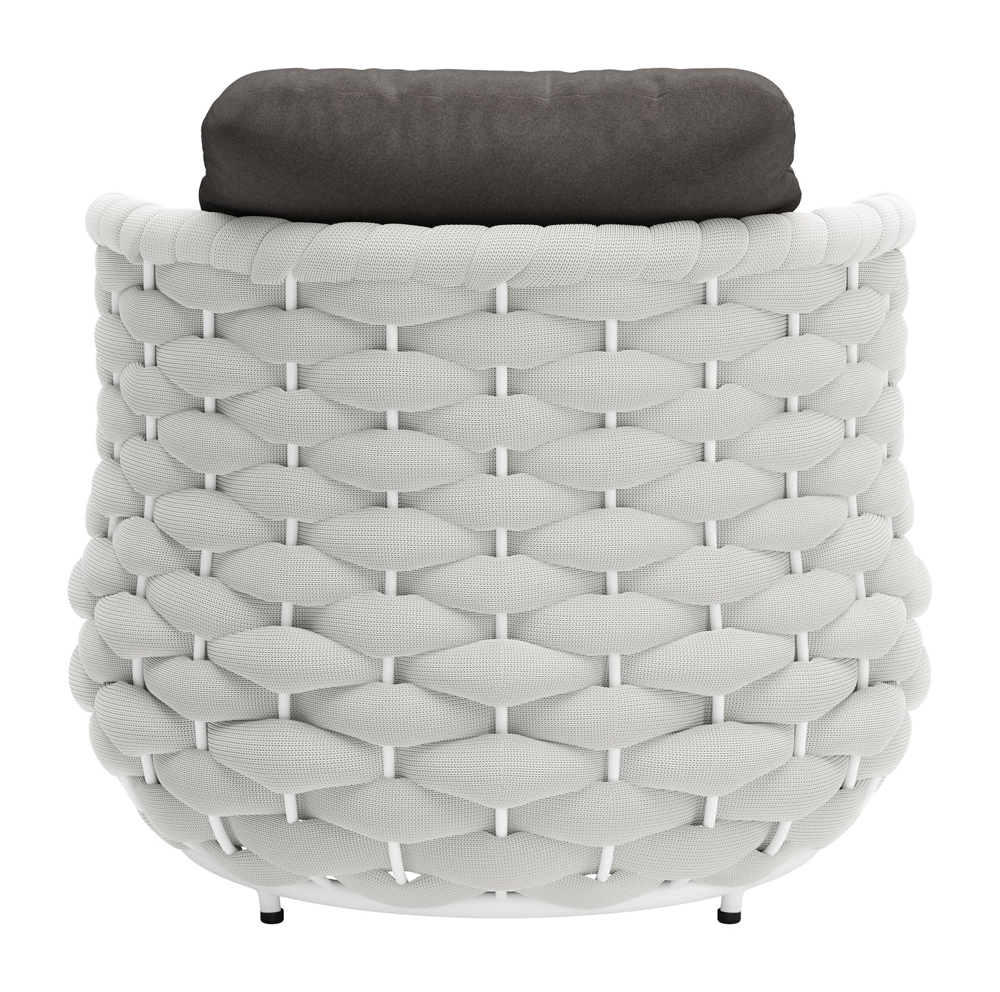 Coral Reef Accent Chair Gray - Disselt Designs