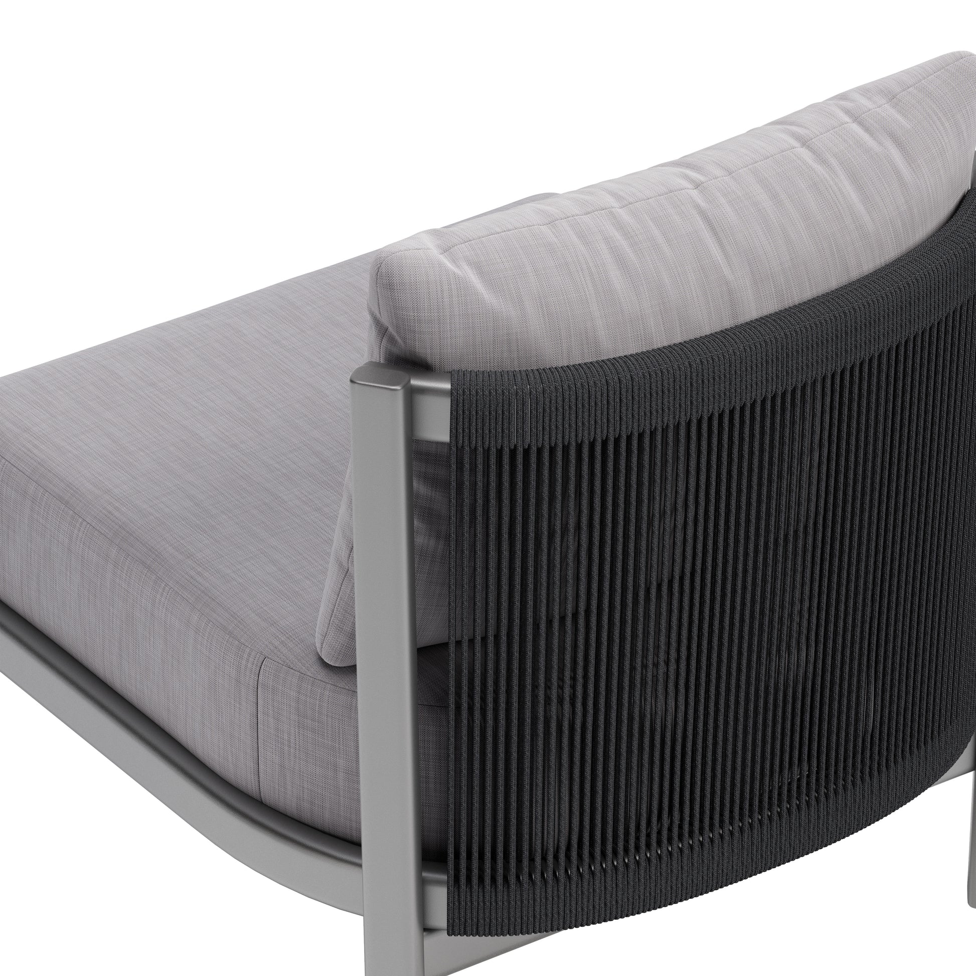 Horizon Accent Chair Gray - Disselt Designs