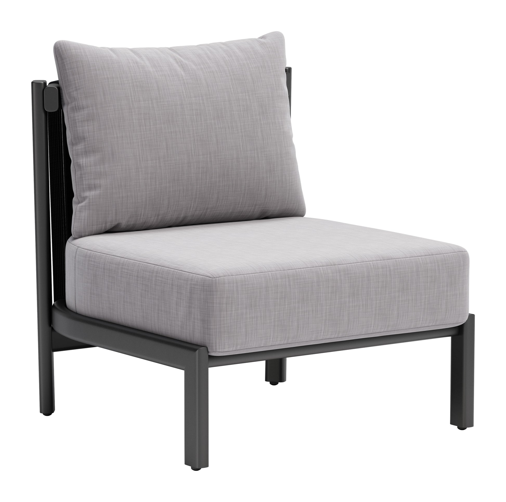 Horizon Accent Chair Gray - Disselt Designs