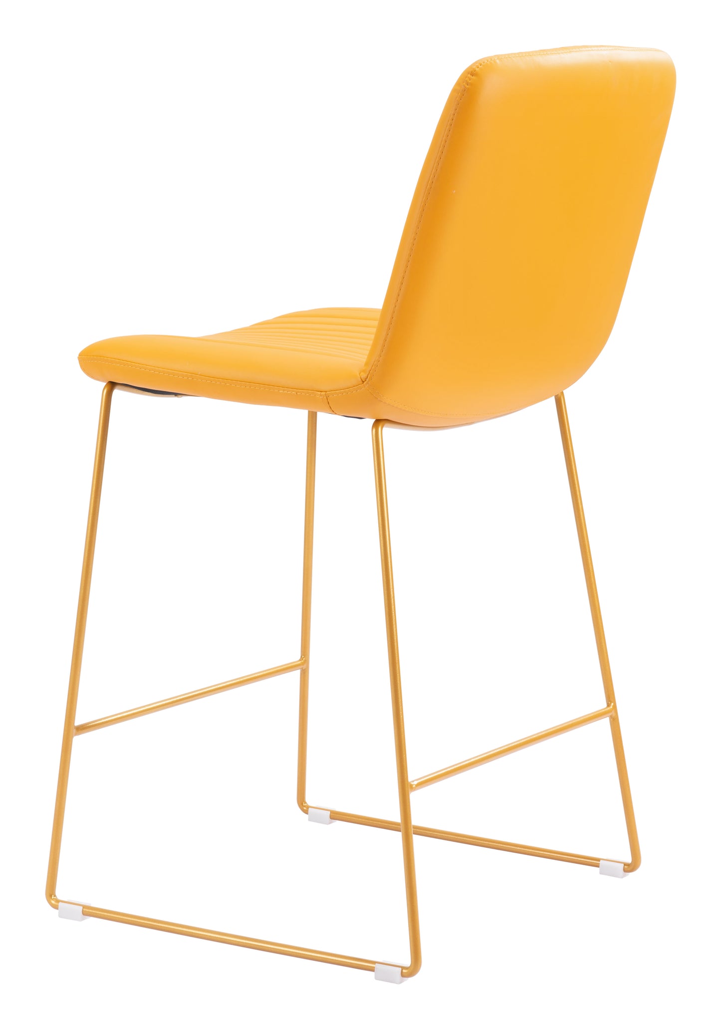 Mode Counter Stool (Set of 2) Yellow - Disselt Designs