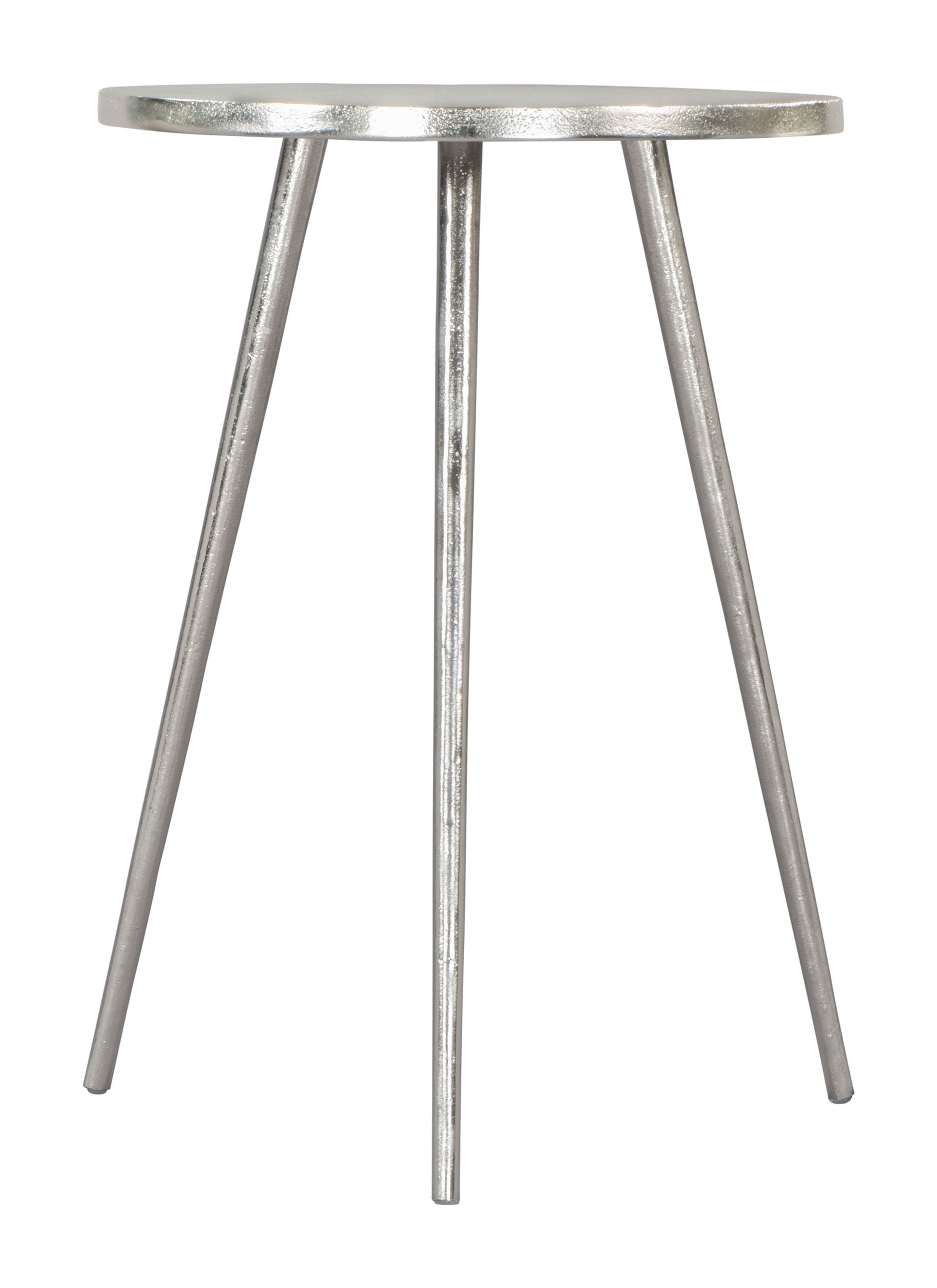 Politik Side Table Silver - Disselt Designs